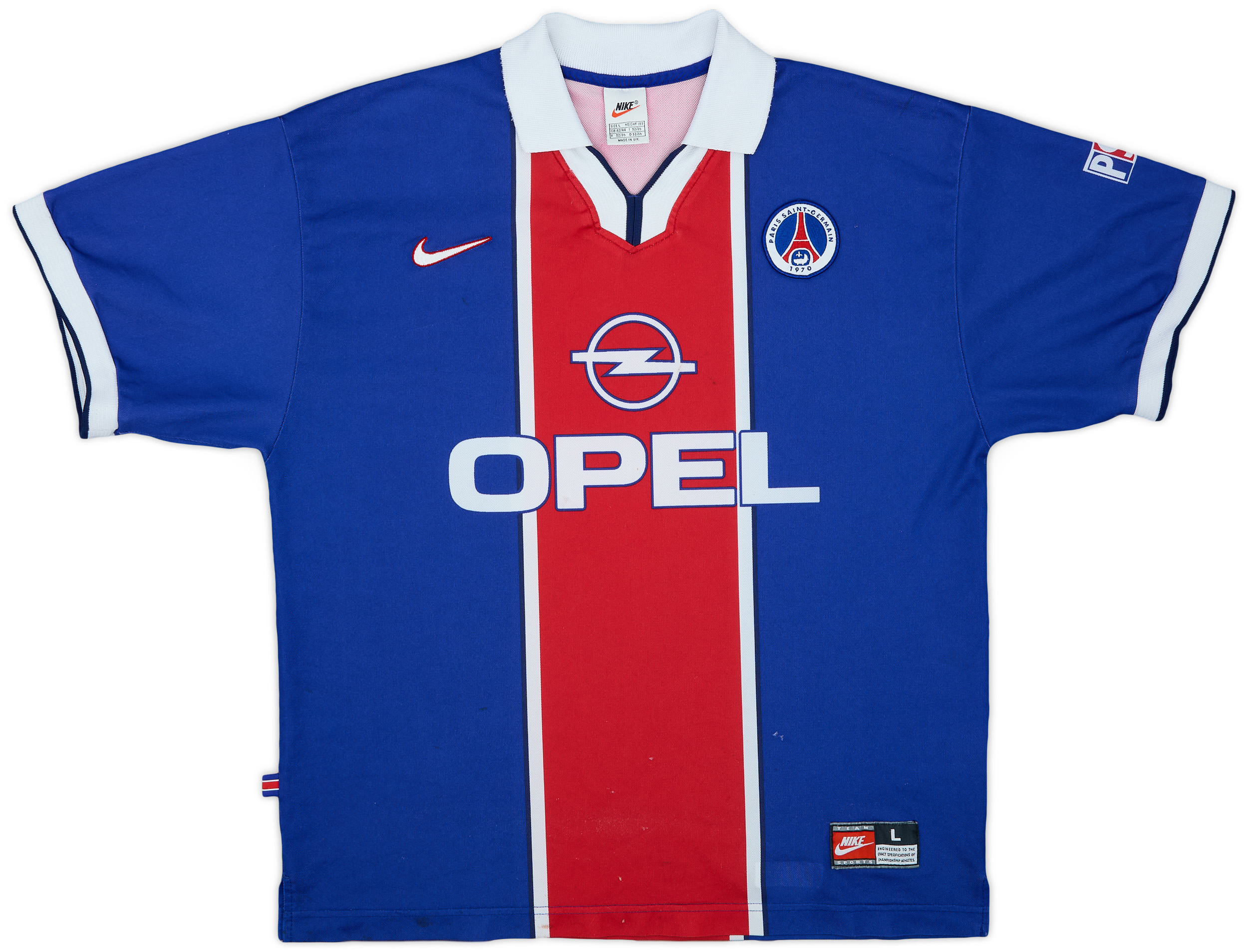 1997-98 Paris Saint-Germain Home Shirt - 5/10 - (L)