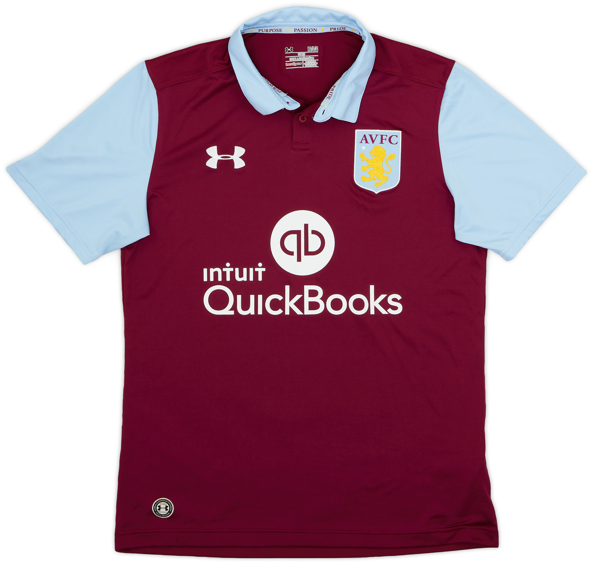 2016-17 Aston Villa Home Shirt - 10/10 - (L)