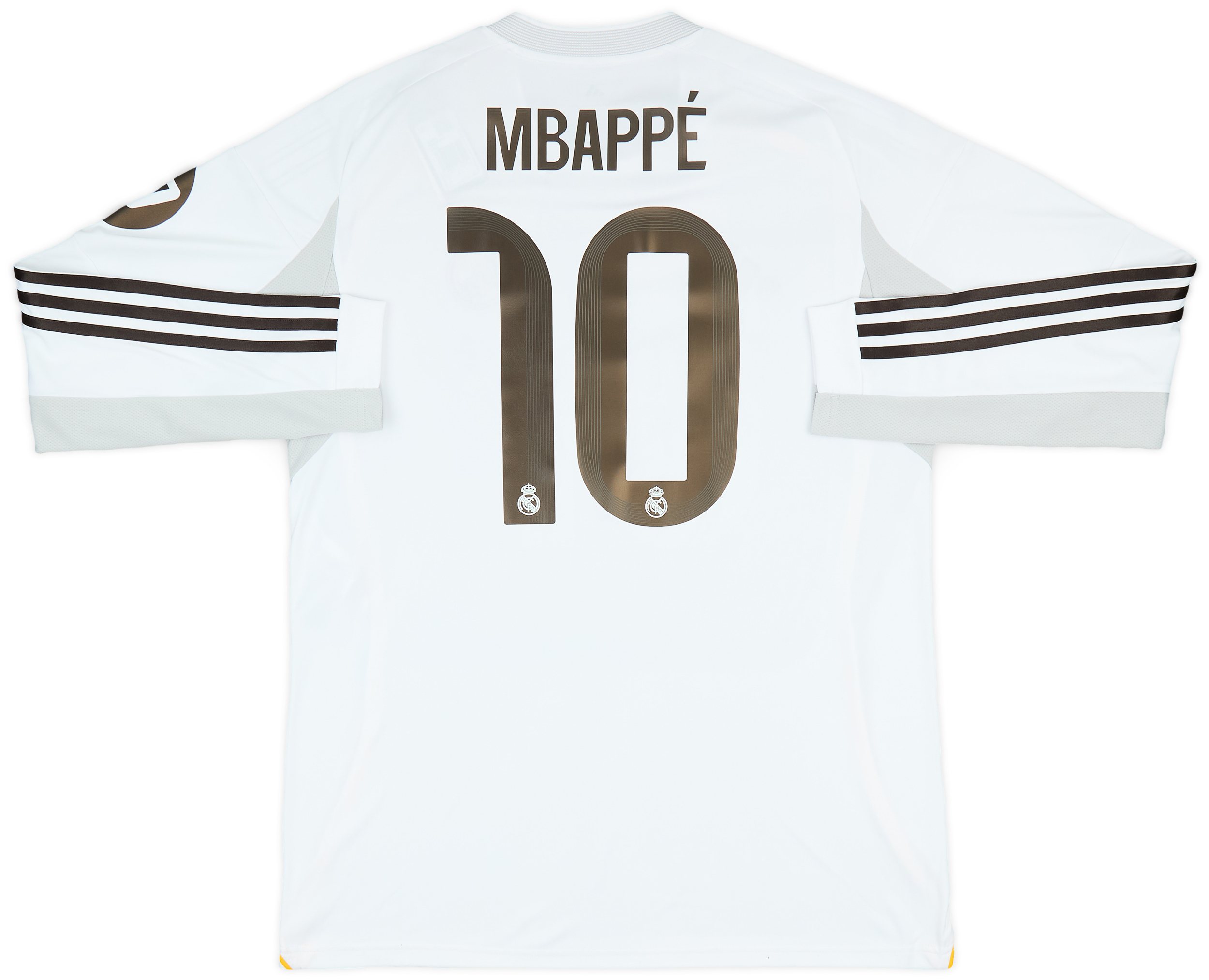 2025-26 Real Madrid Home L/S Shirt Mbappe #10