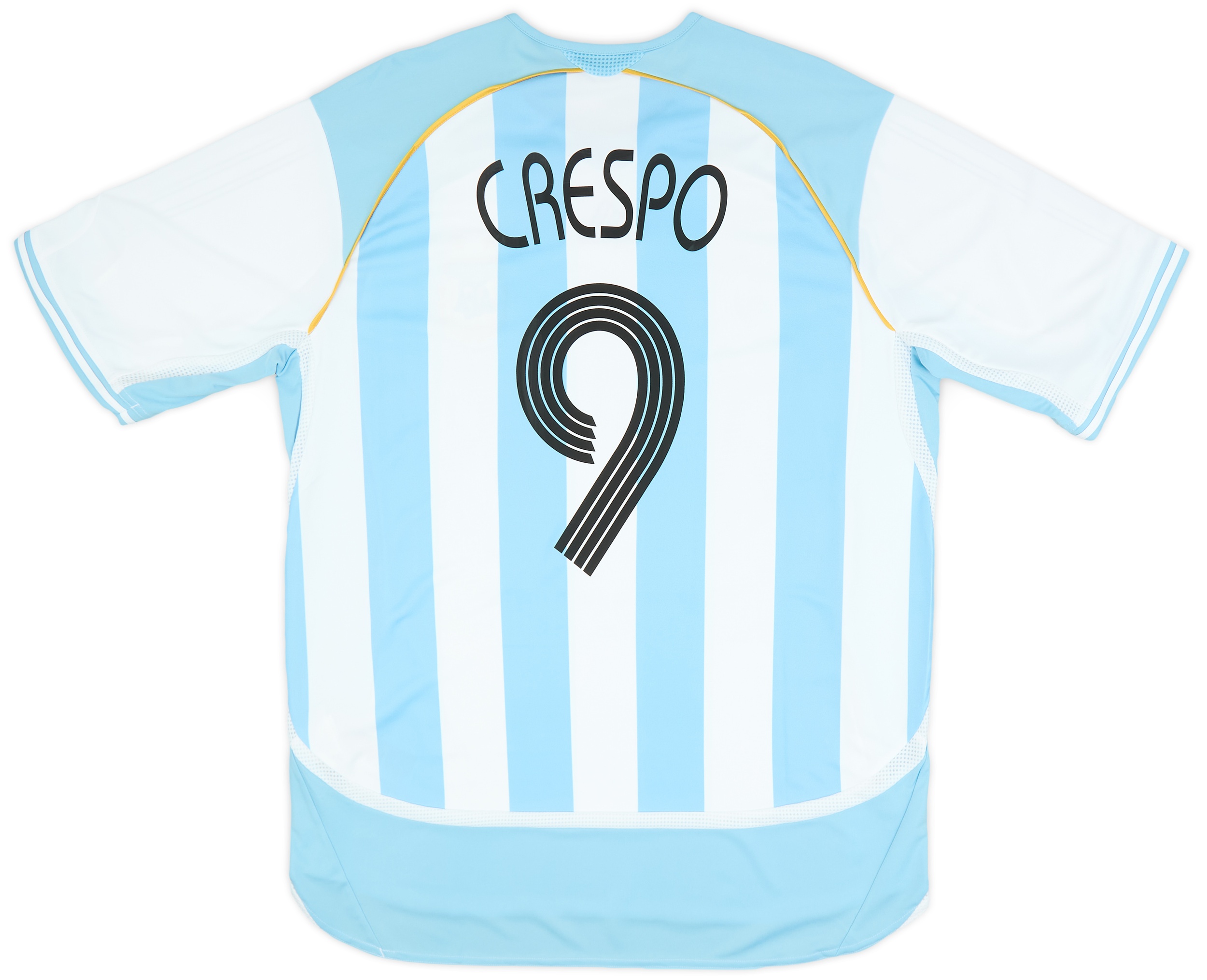 adidas CRESPO 9 サッカーシャツ 2006 Argentina adidas Reissue Home Shirt Crespo #9