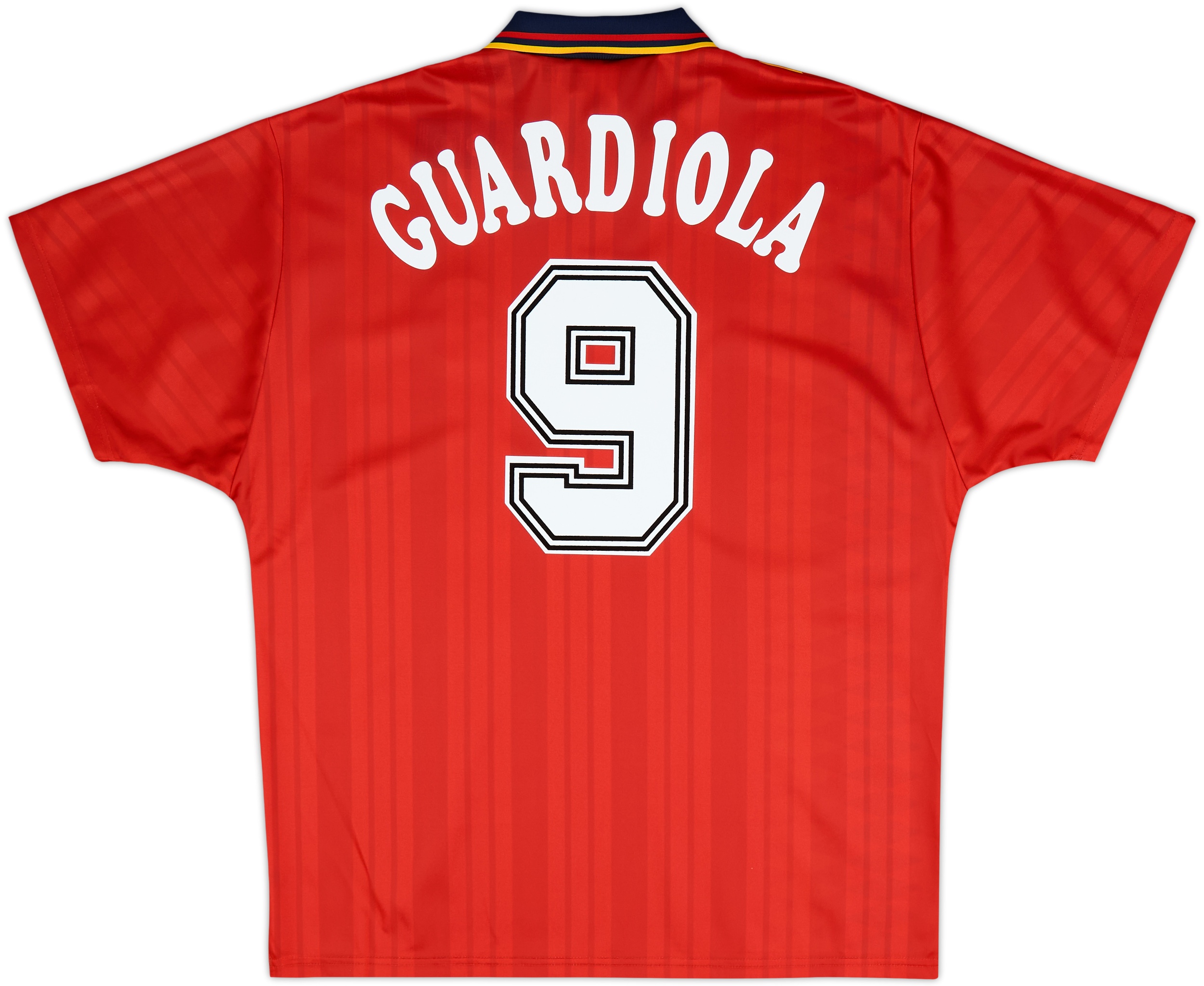 1994 Spain adidas Originals Reissue Home Shirt Guardiola #9