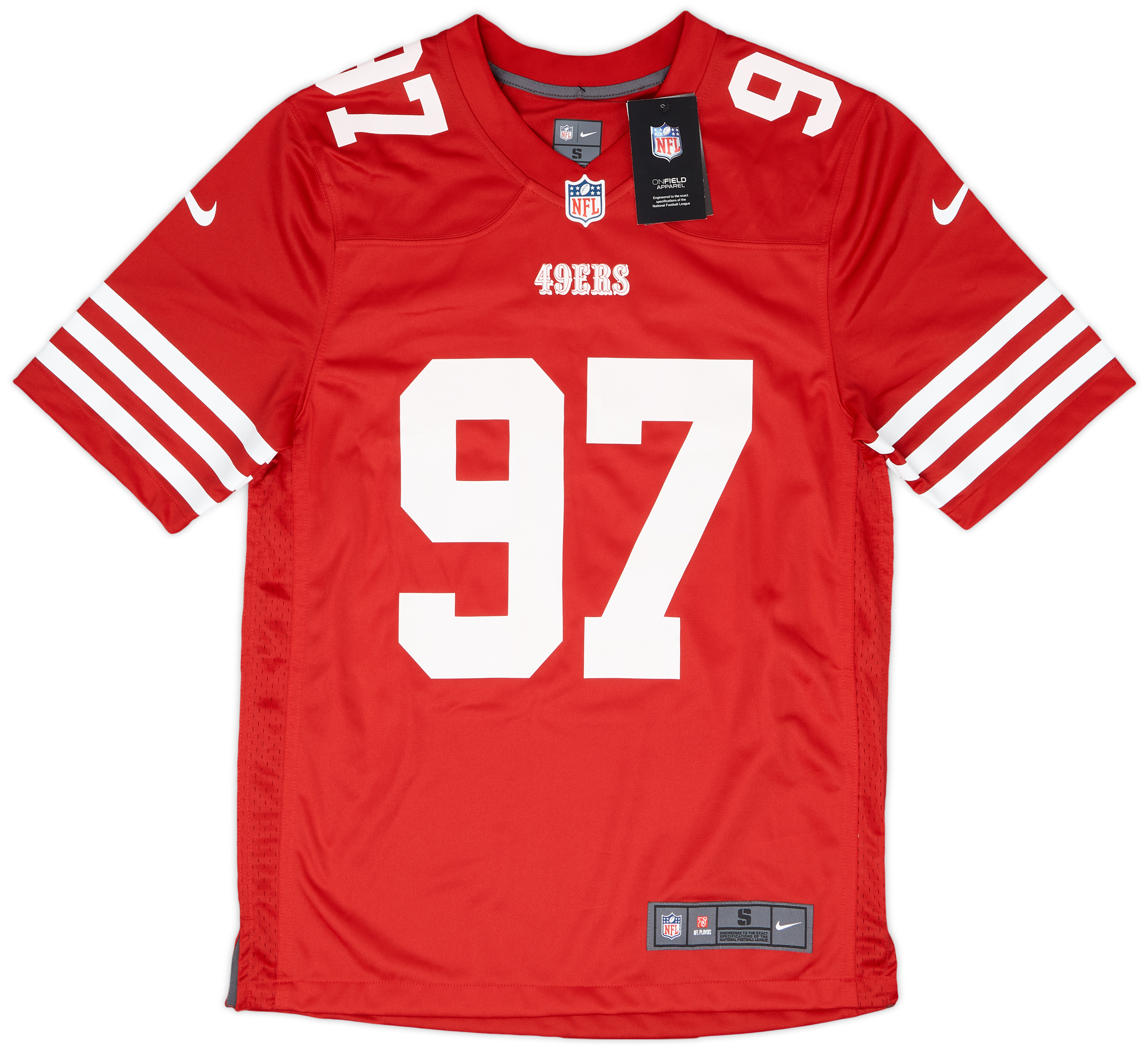 2022-24 San Francisco 49ers Bosa #97 Nike Game Home Jersey (S)