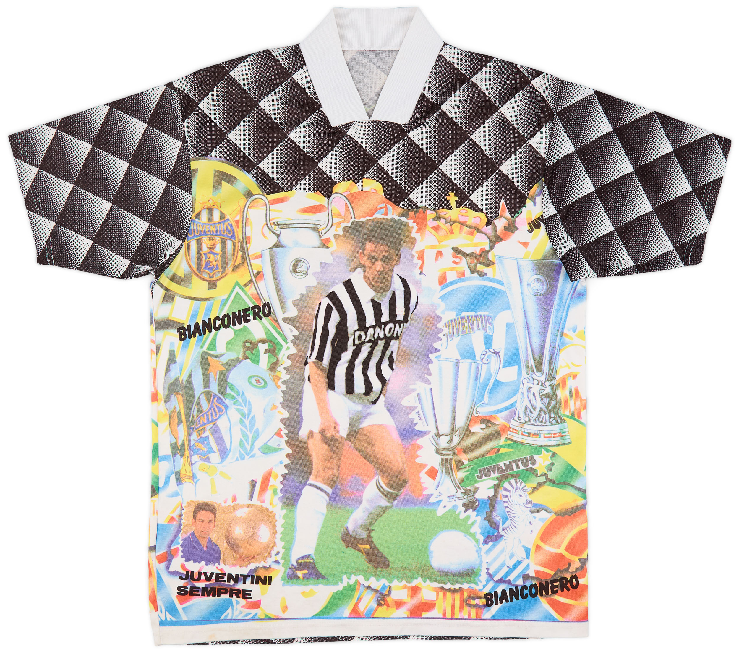 Maillot Juventus Vintage 1991/1992 – Kappa Upim, Schillaci Baggio, Taille XL