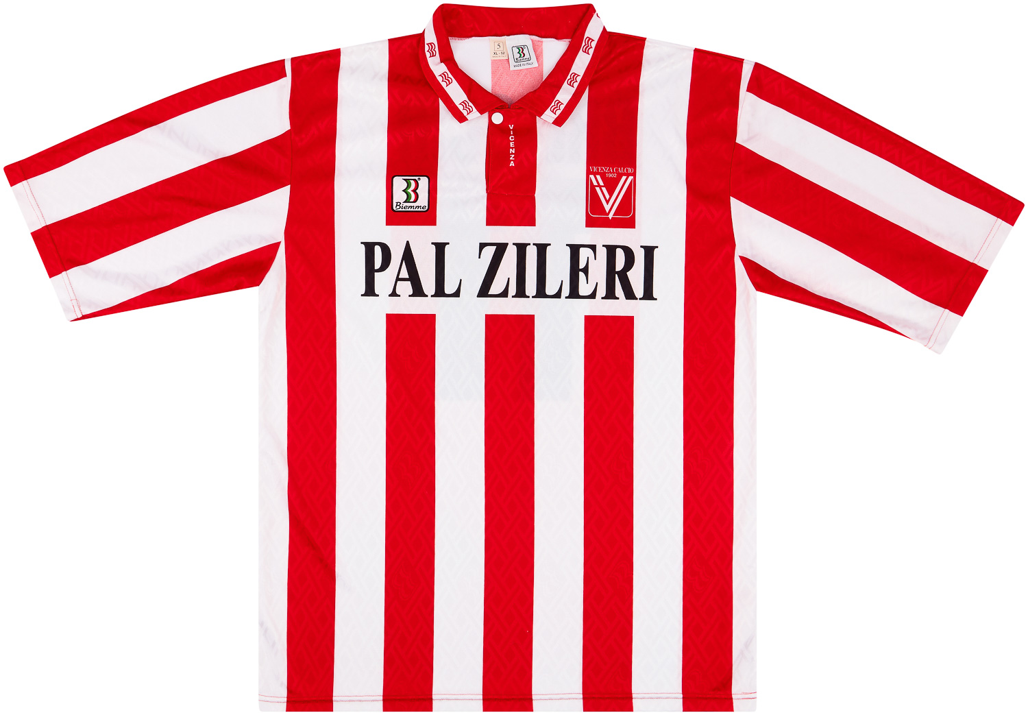 90s VICENZA ヴィチェンツァ　サッカーシャツ　ユニフォーム　セリアA 1993-94 Vicenza Match Issue Home Shirt Briaschi #11