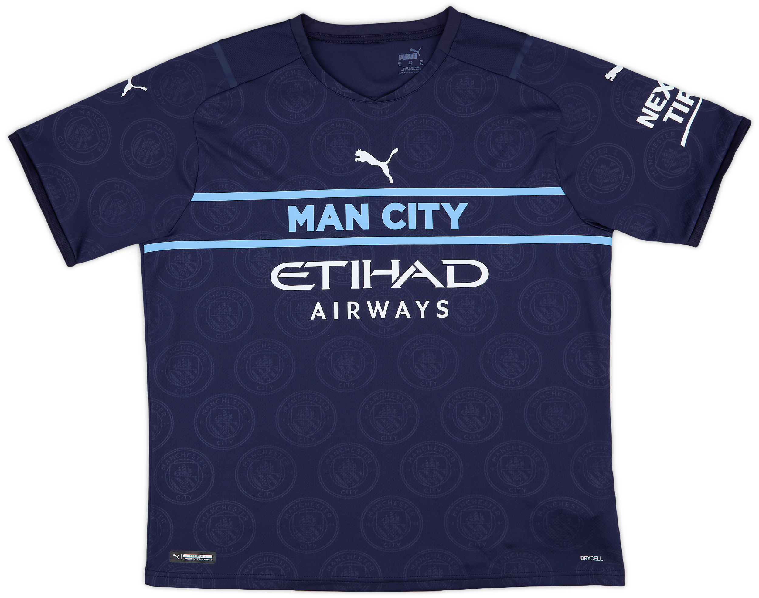 2021-22 Manchester City Third Shirt Grealish #10 - 9/10 - (XL)