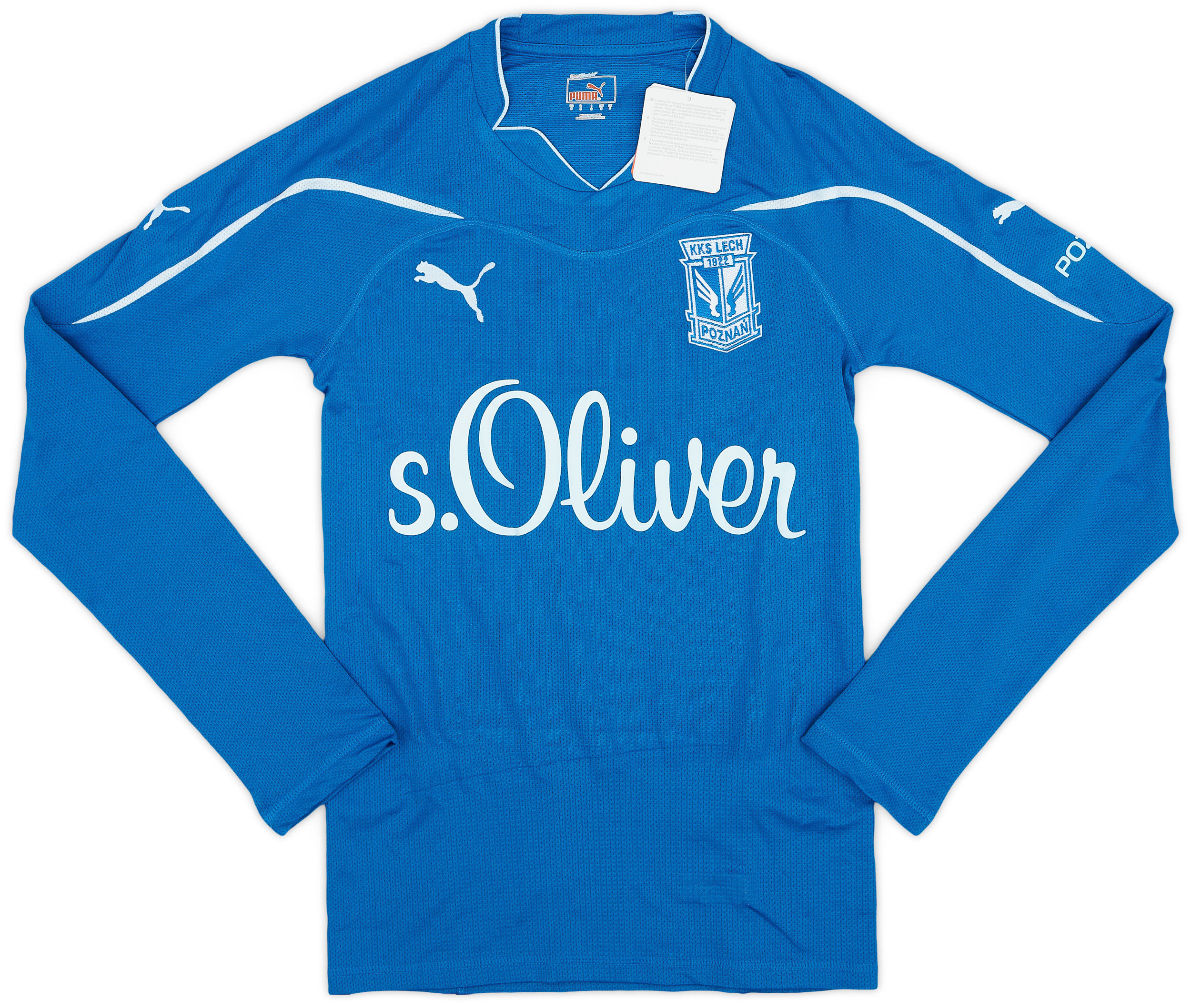 2010-11 Lech Poznan Home L/S Shirt (S)