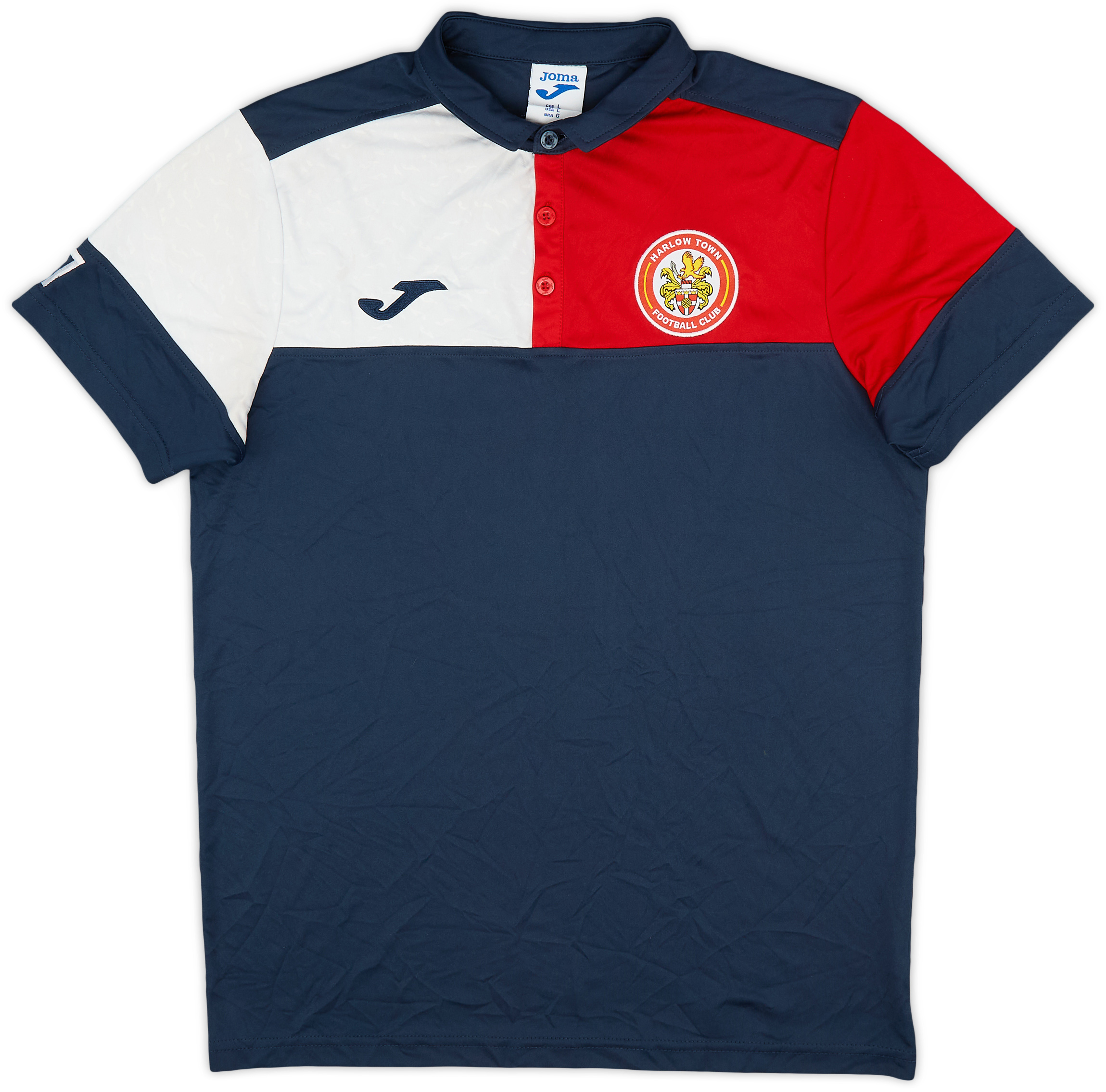 Maillot Extérieur Harlow Town FC – Joma #35 – Taille M – Porté En Match