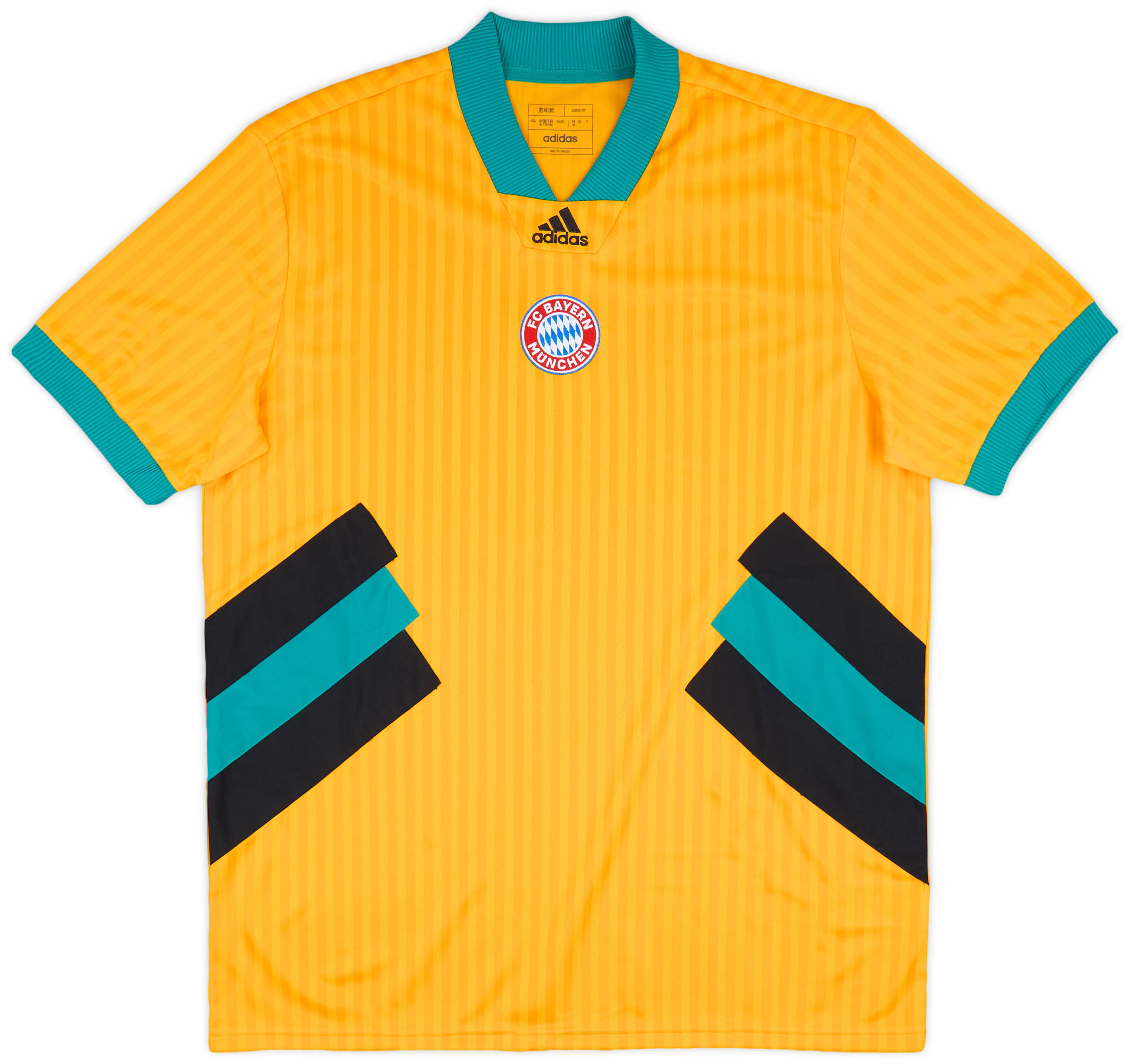 adidas FC Bayern München キーパーシャツ adidas Icon FC Bayern München GK-Shirt l/s - Yellow