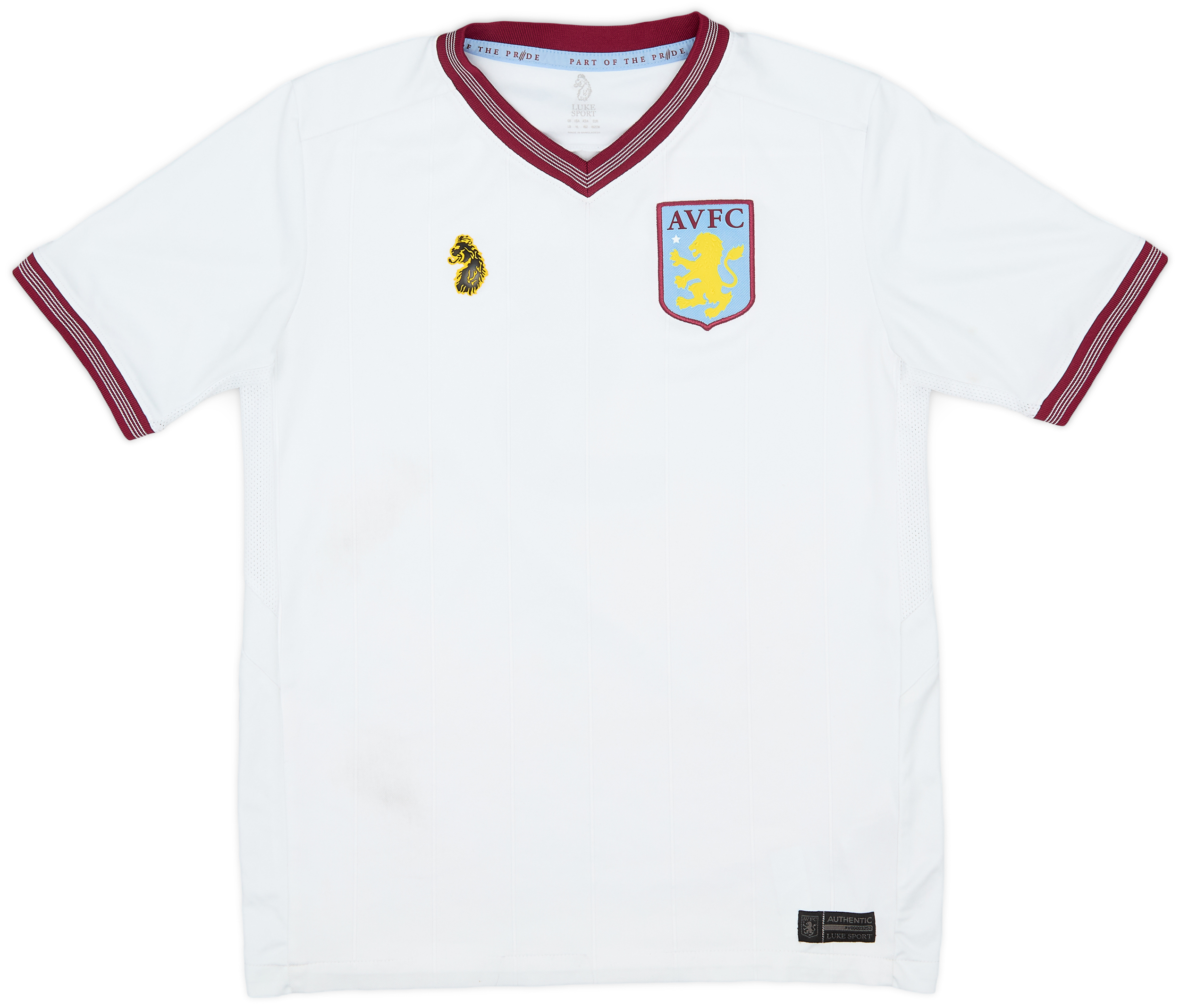 2018-19 Aston Villa Away Shirt #3 - 7/10 - (L.Boys)