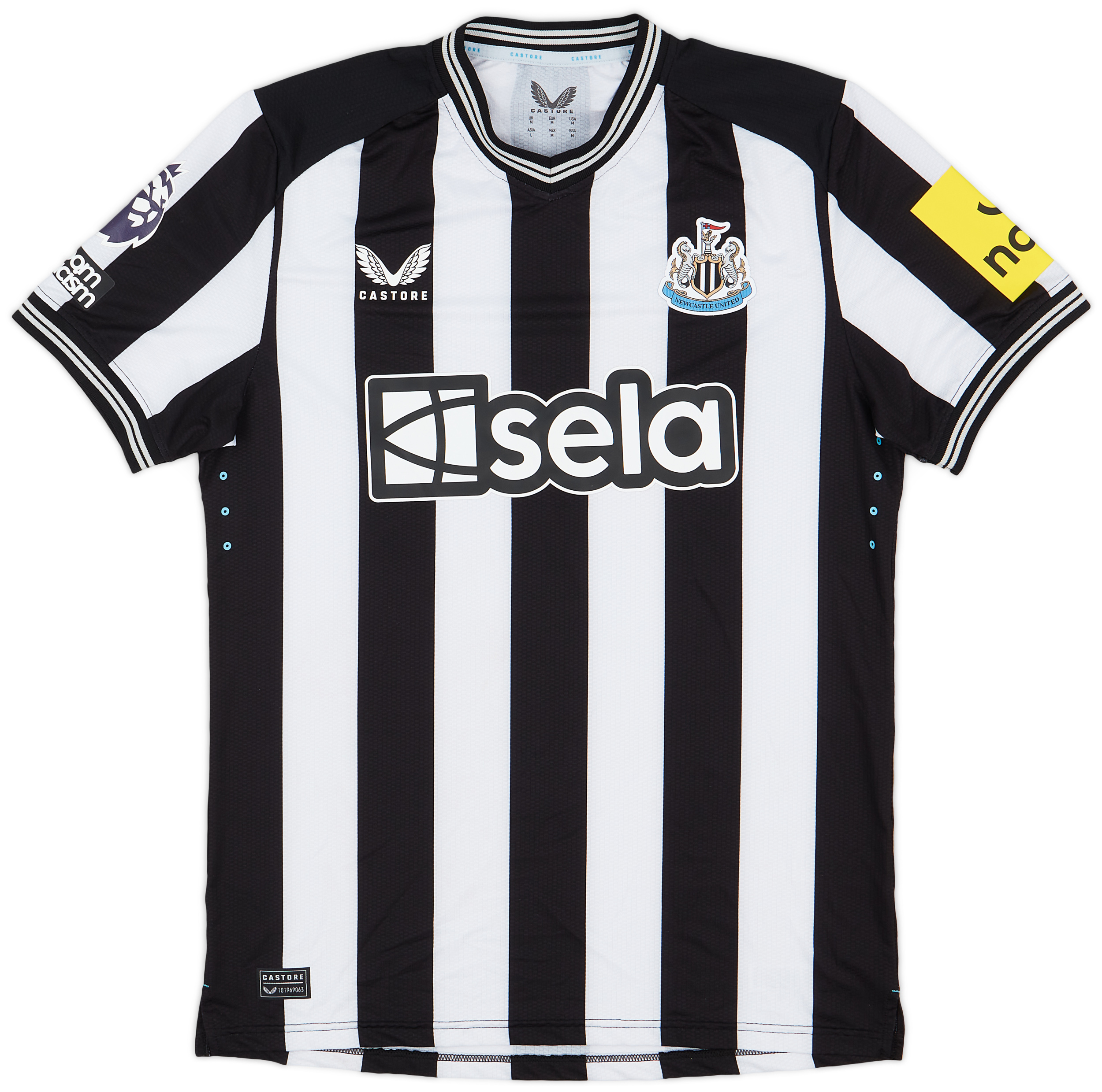 2023-24 Newcastle Match Issue Home Shirt Longstaff #36 2023-24 Newcastle Match Issue Home Shirt Longstaff #36