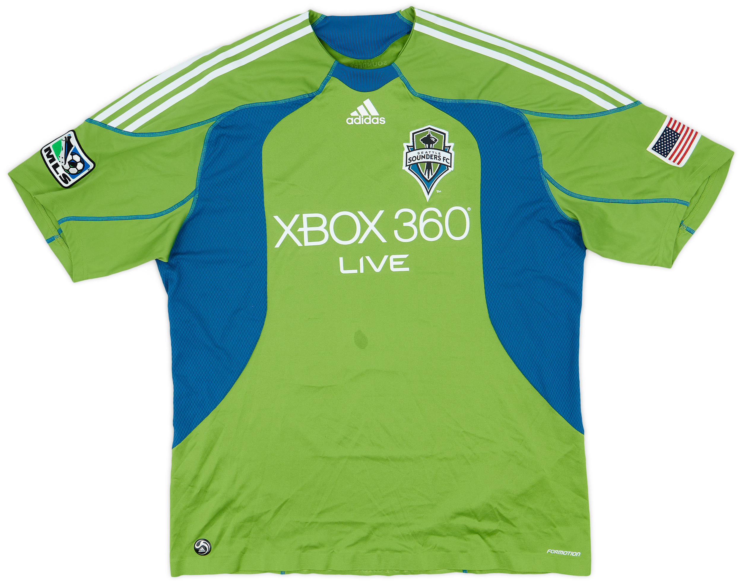 2009-10 Seattle Sounders Player Issue Home Shirt - 7/10 - (XXL)
