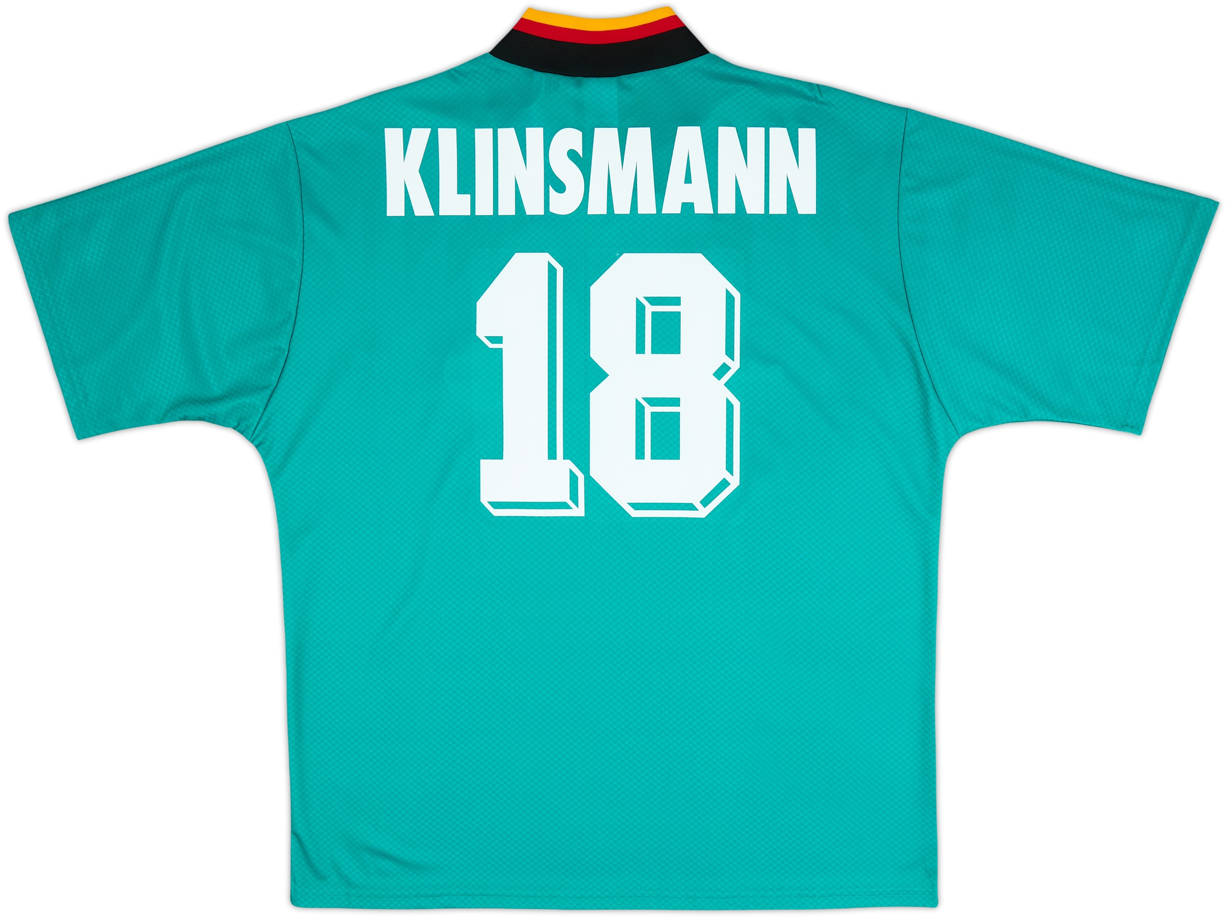 1994 Germany adidas Originals Reissue Away Shirt Klinsmann #18