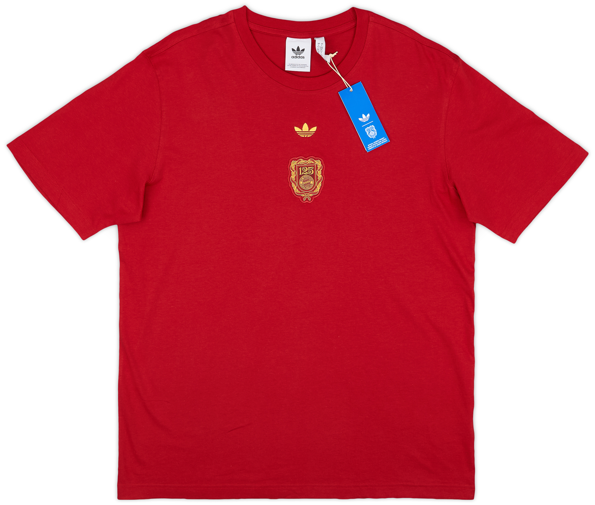 B'z UNITE2 2025 R＆R Tシャツ(XL) 2024-25 Bayern Munich adidas Originals 125th Anniversary Tee
