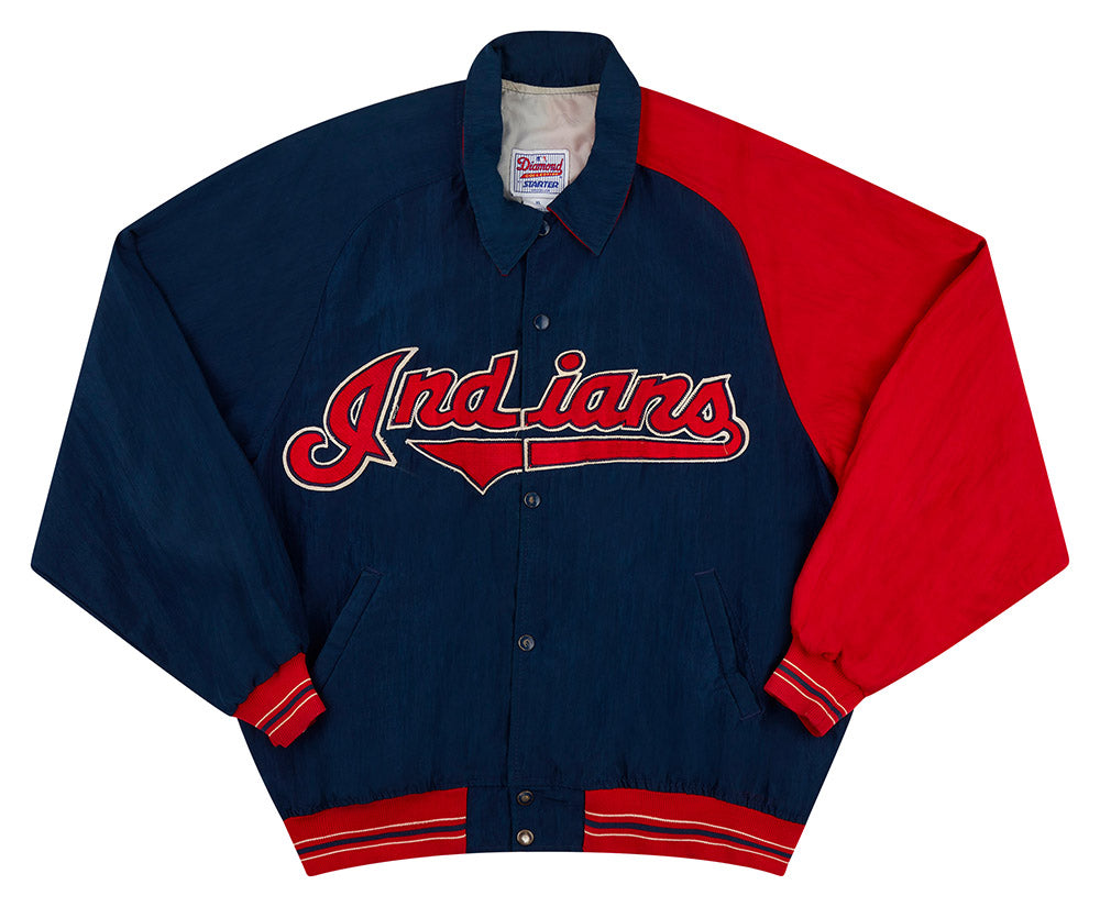 1990s Cleveland Indians Starter Dugout Jacket XL