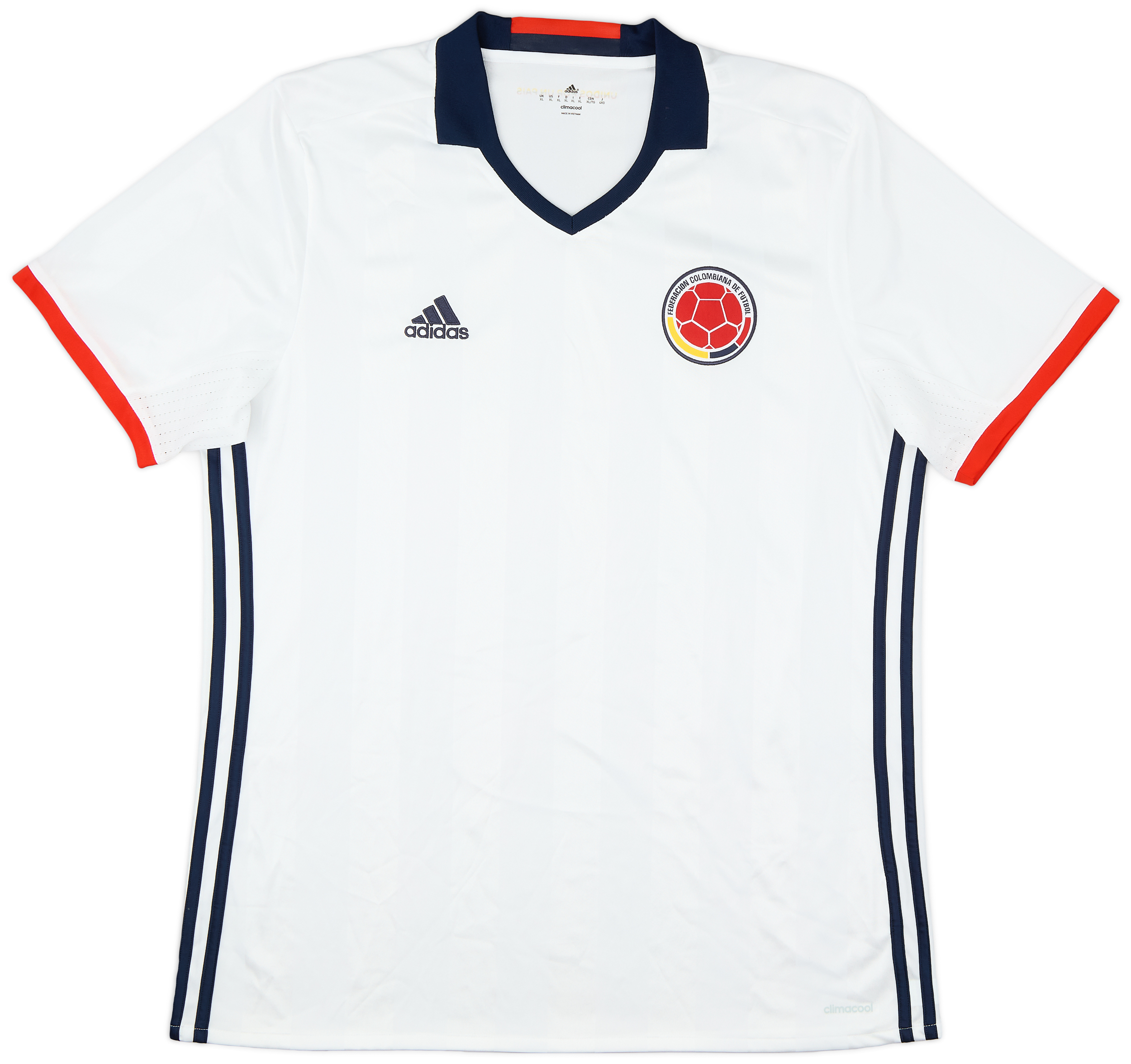 2016-18 Colombia Away Shirt - 9/10 - (XL) 2016-18 Colombia Away Shirt - 9/10 - (XL)