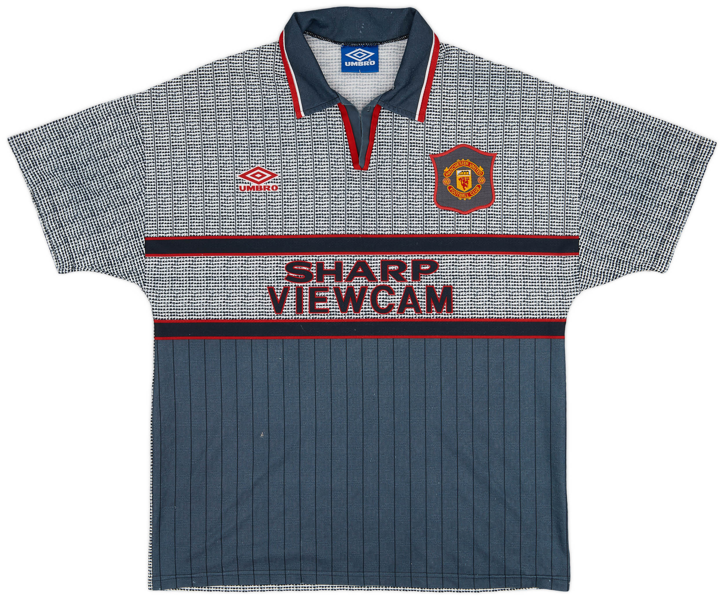 1995-96 Manchester United Away Shirt Cole #17 - 7/10 - (L) 1995-96 Manchester United Away Shirt Cole #17 - 7/10 - (L)
