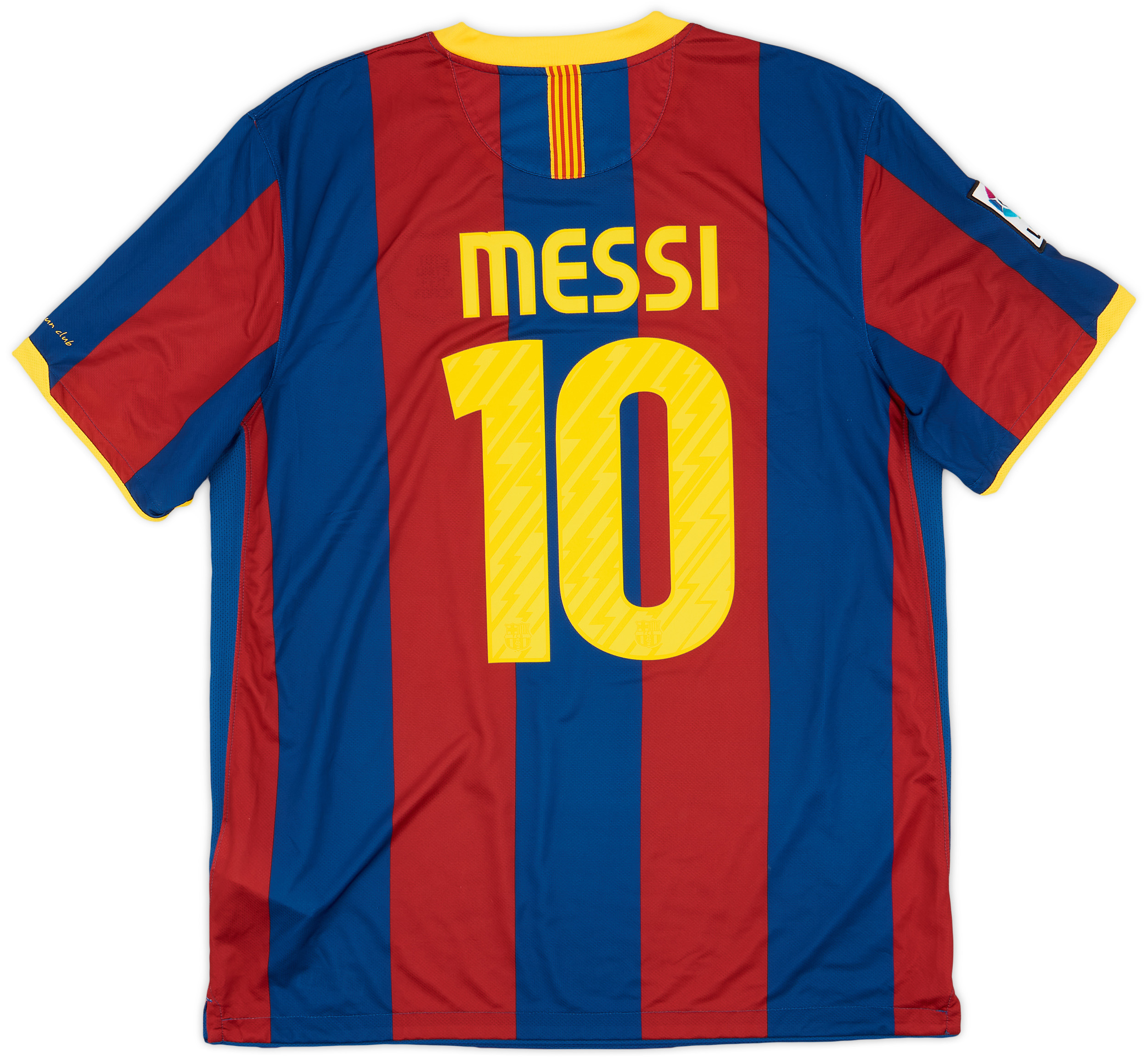 201011 Barcelona Home Shirt Messi 10 7/10 (XL)