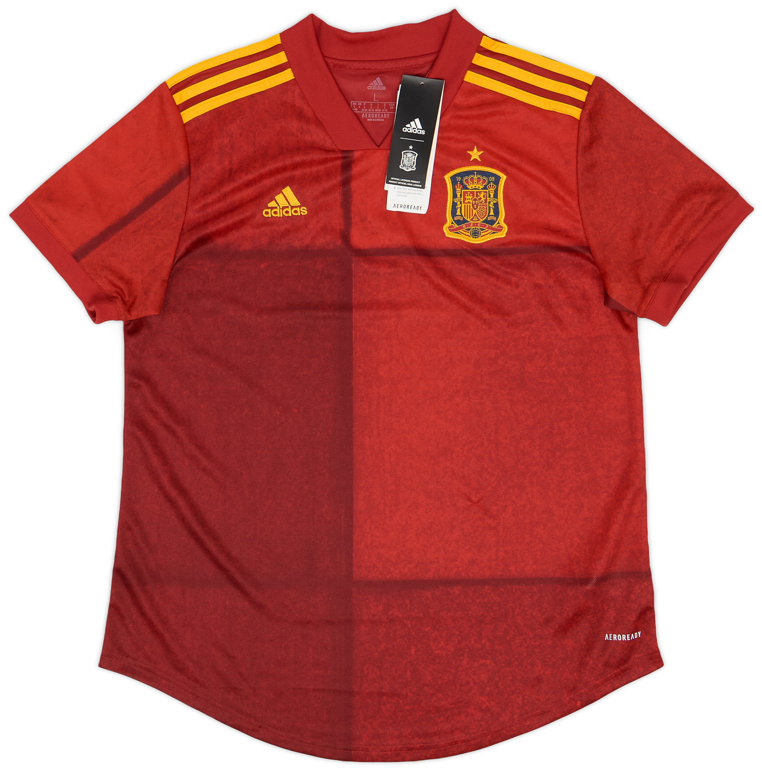 人気の雑貨がズラリ！ 2020-21 (L) Shirt Home Spain 応援グッズ
