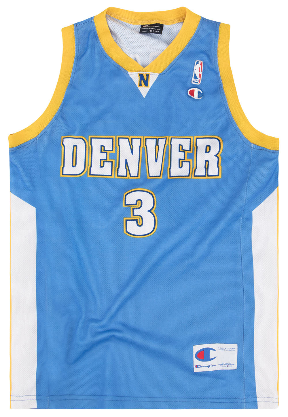 2006-08 Denver Nuggets Iverson #3 Champion Jersey (Away) XS