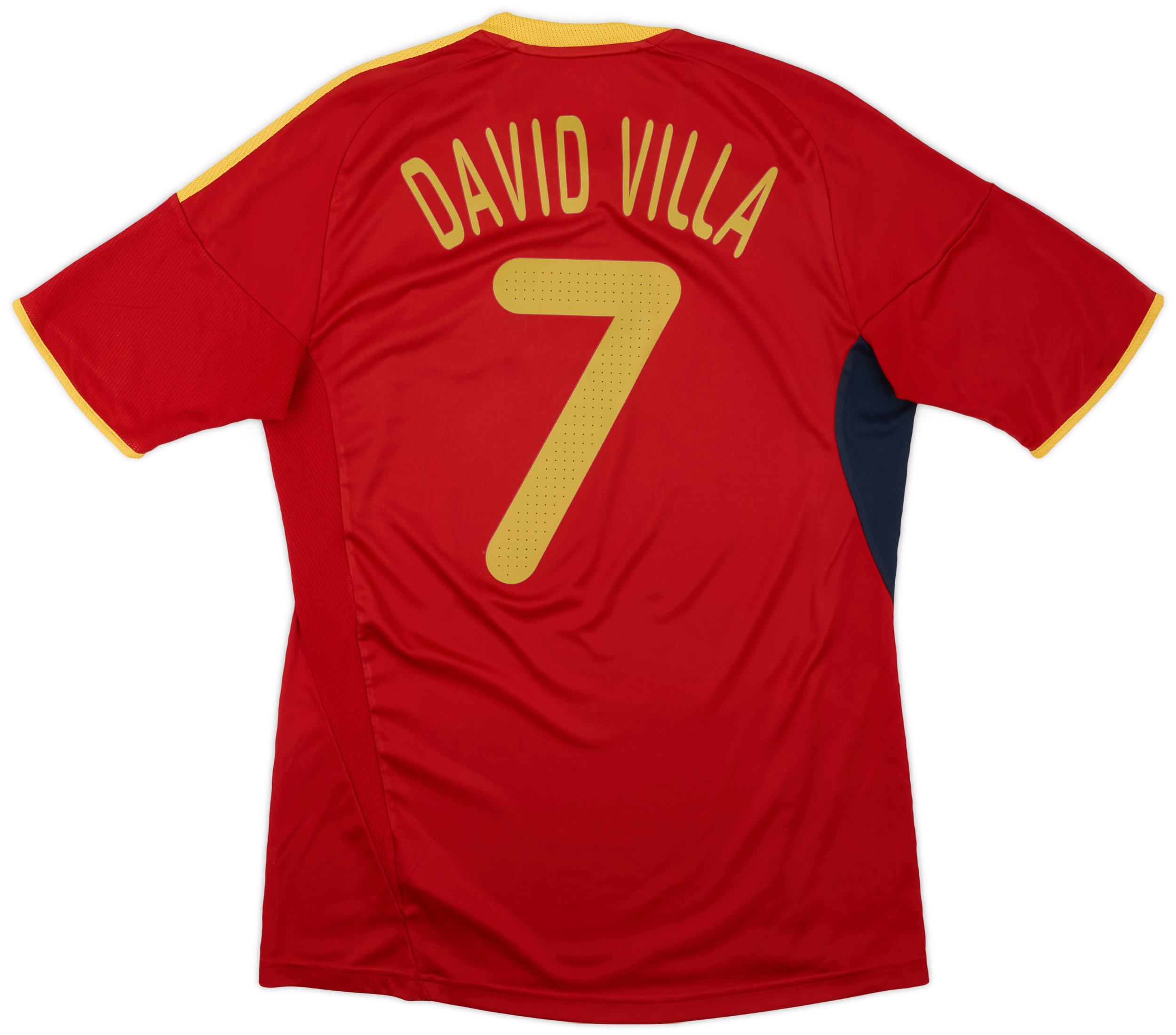 2009 Spain Home Shirt David Villa #7 - 7/10 - (M)