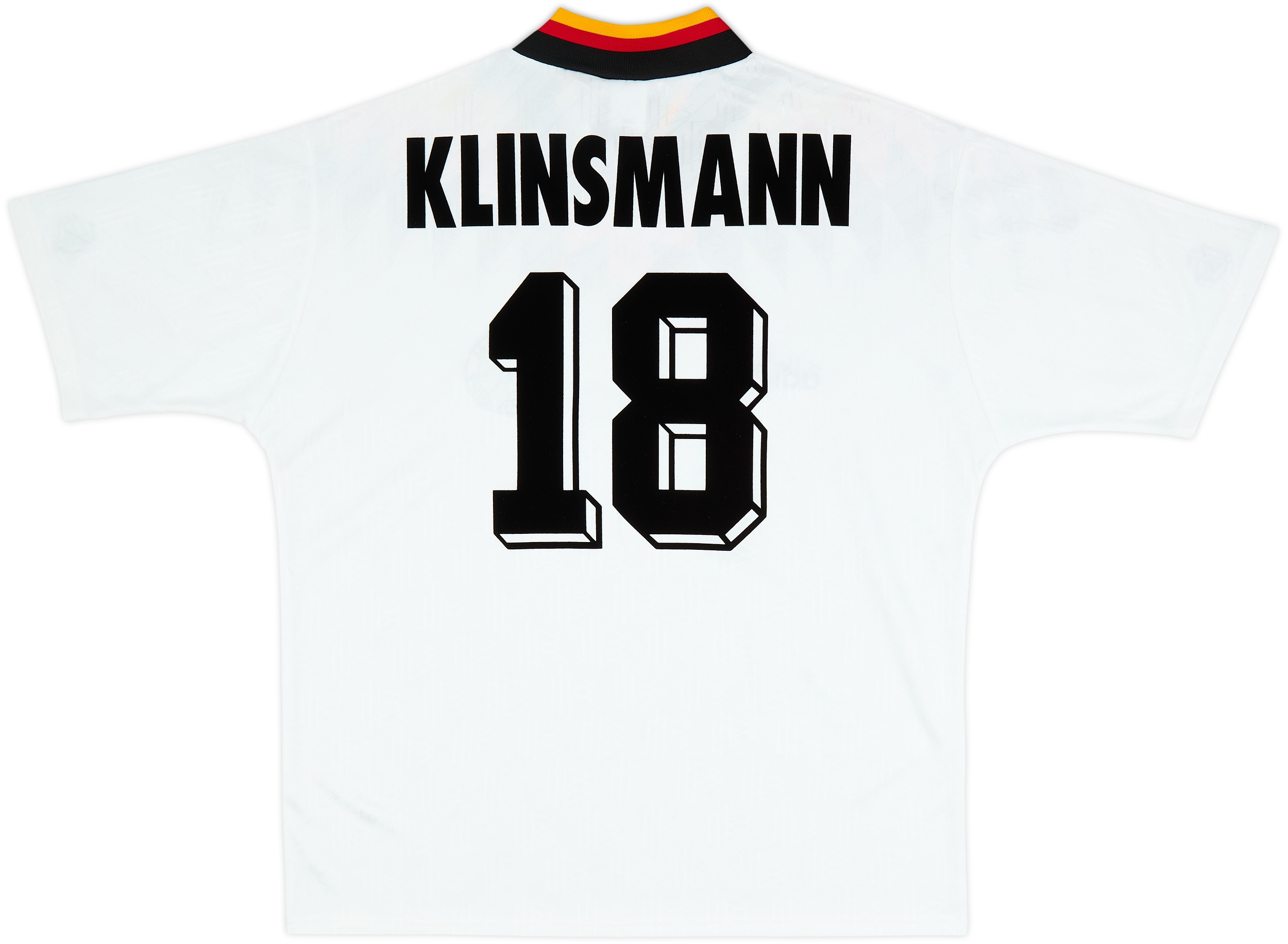1994 Germany adidas Originals Reissue Home Shirt Klinsmann #18