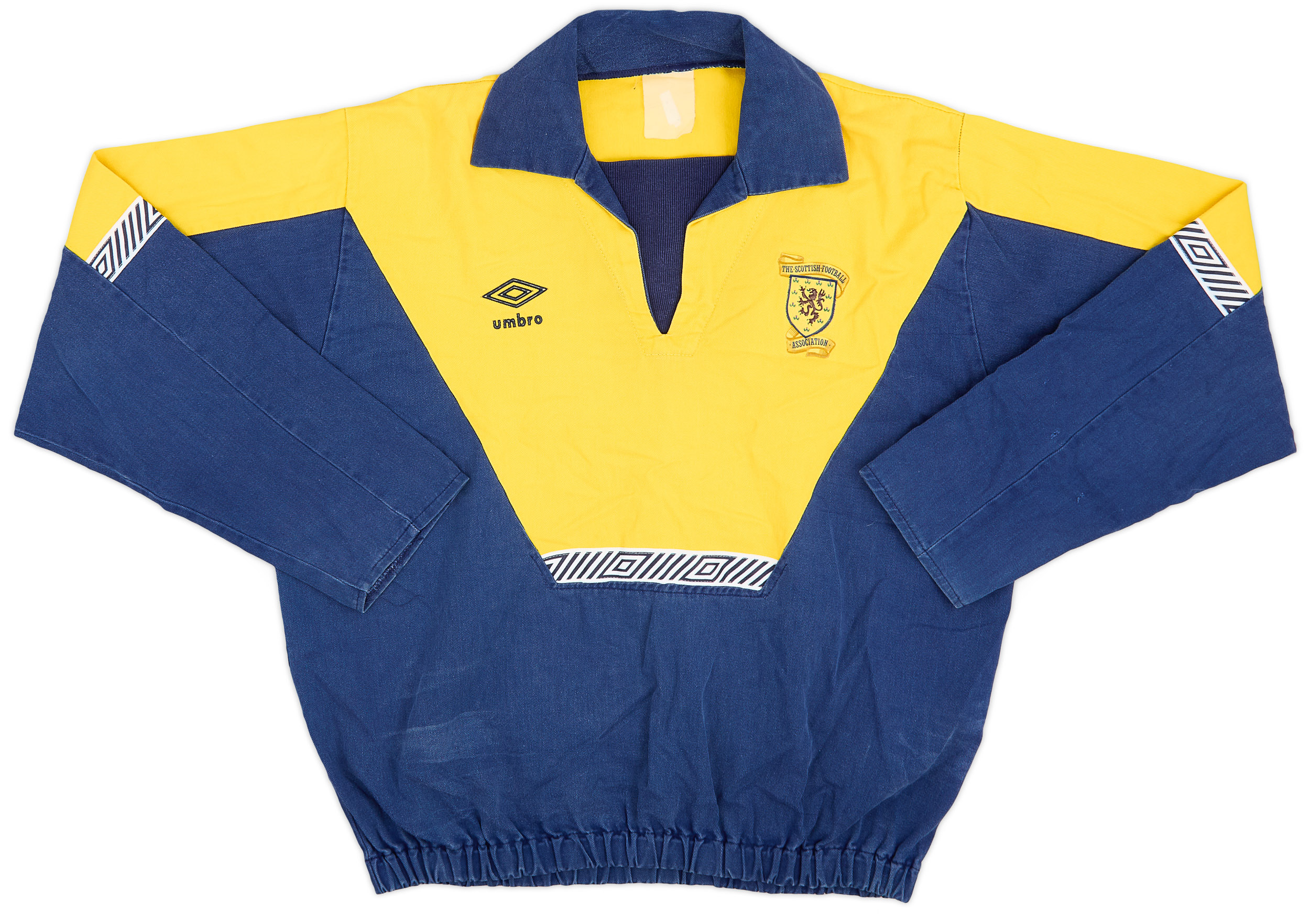 1990-92 Scotland Umbro Drill Top - 7/10 - (XL) 1990-92 Scotland Umbro Drill Top - 7/10 - (XL)