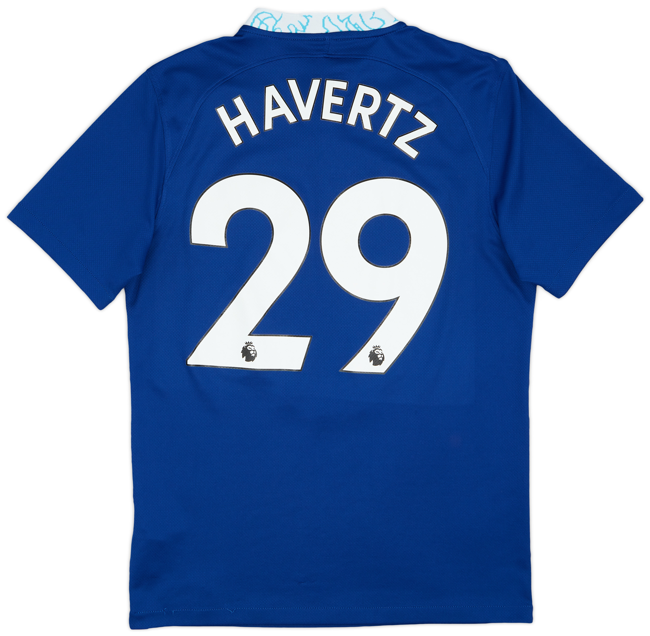 Chelsea FC Havertz 29番シャツ　チェルシー　サッカー　ユニ 2021-22 Chelsea Home Shirt Havertz #29 (M)