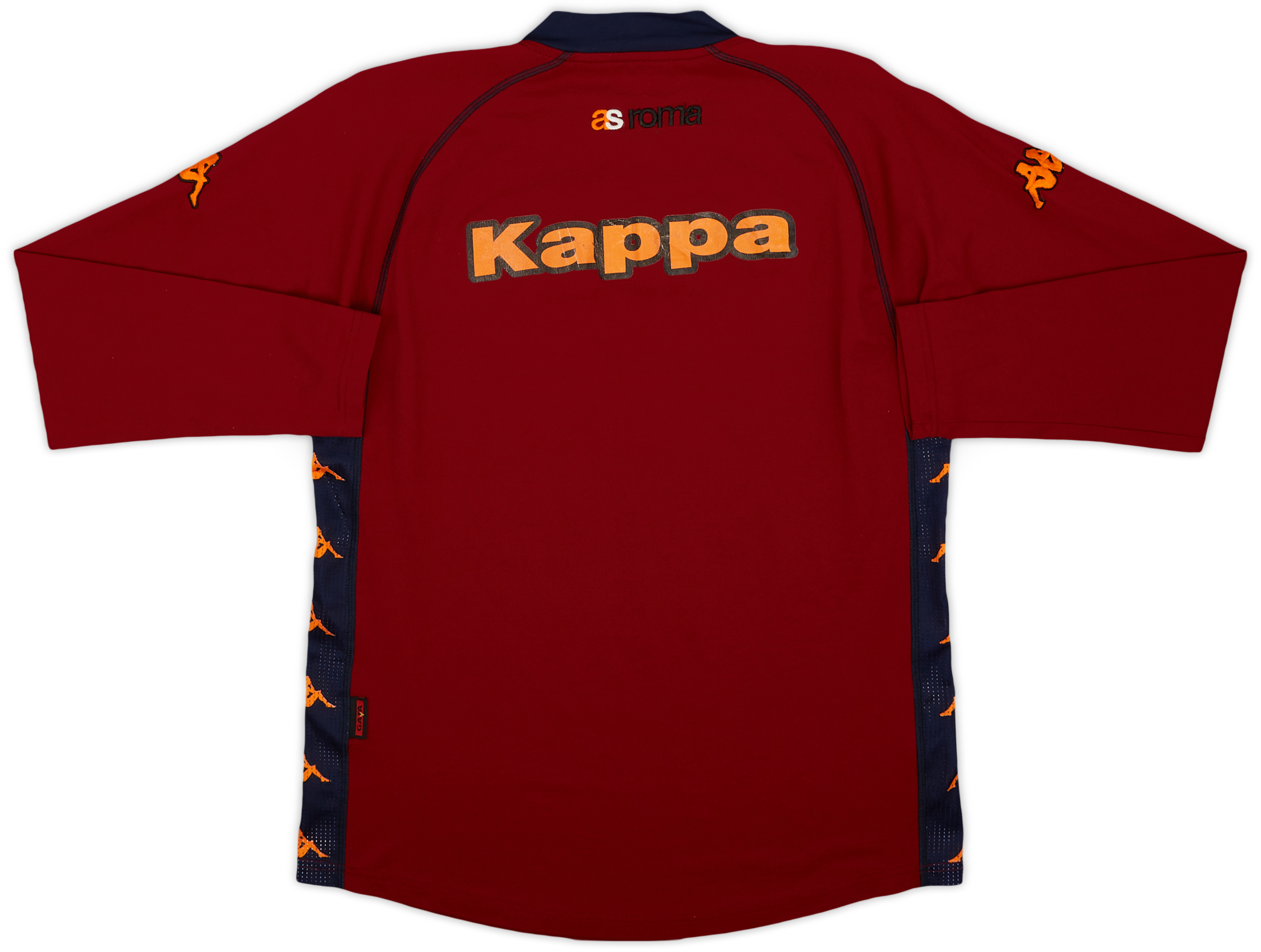 マイクラ 人気アイテム 2001-02 Roma Kappa Training L/S Shirt - 5/10 - (S) ウェア