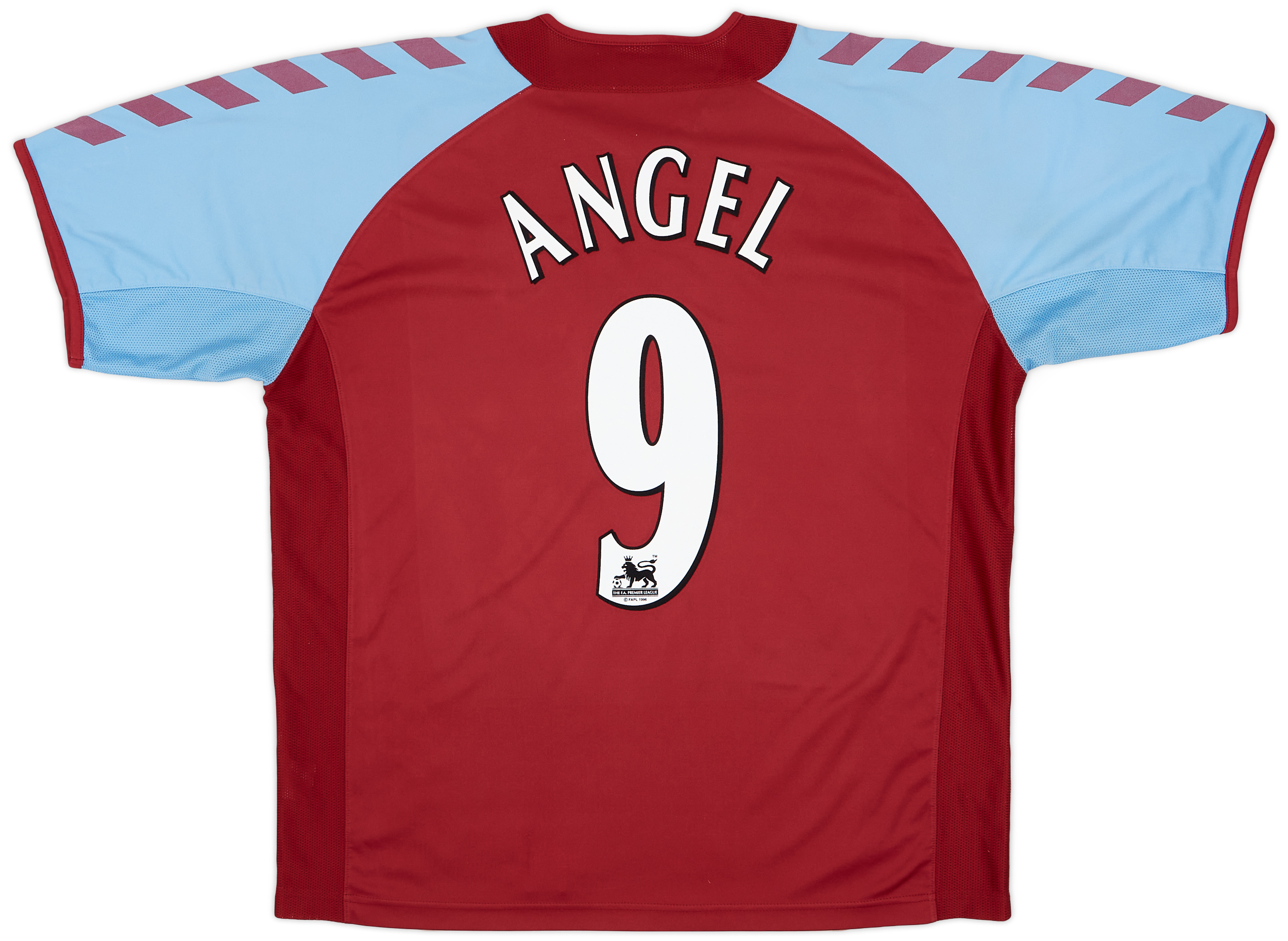 2004-05 Aston Villa Home Shirt Angel #9 - 7/10 - (XXL)