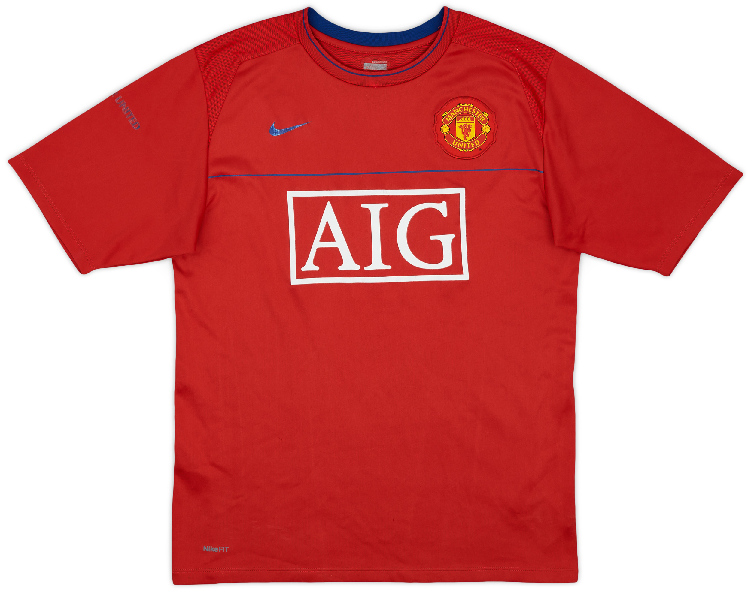2008-09 Manchester United 'Signed' Nike Training Shirt - 6