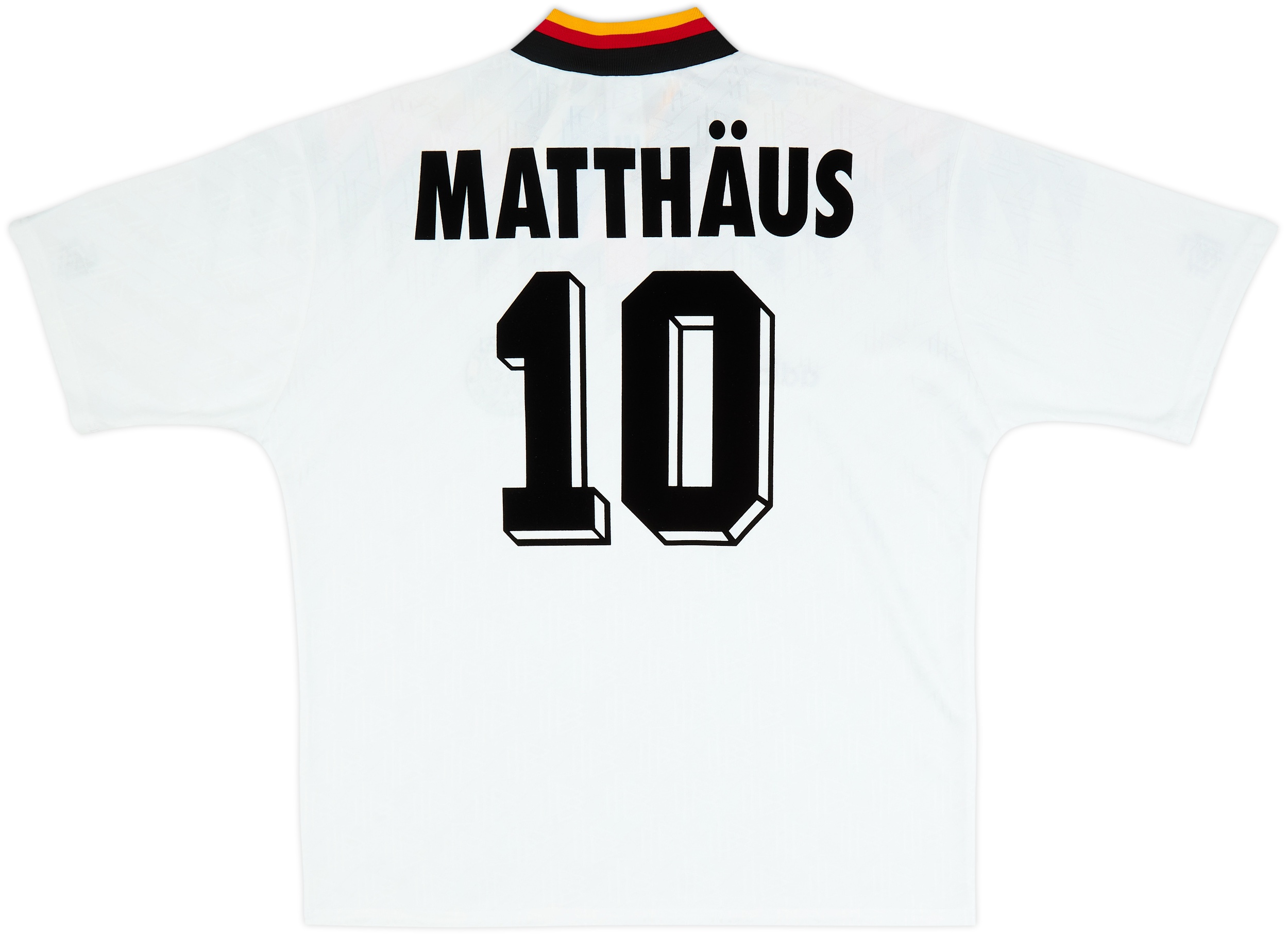 1994 Germany adidas Originals Reissue Home Shirt Matthaus #10