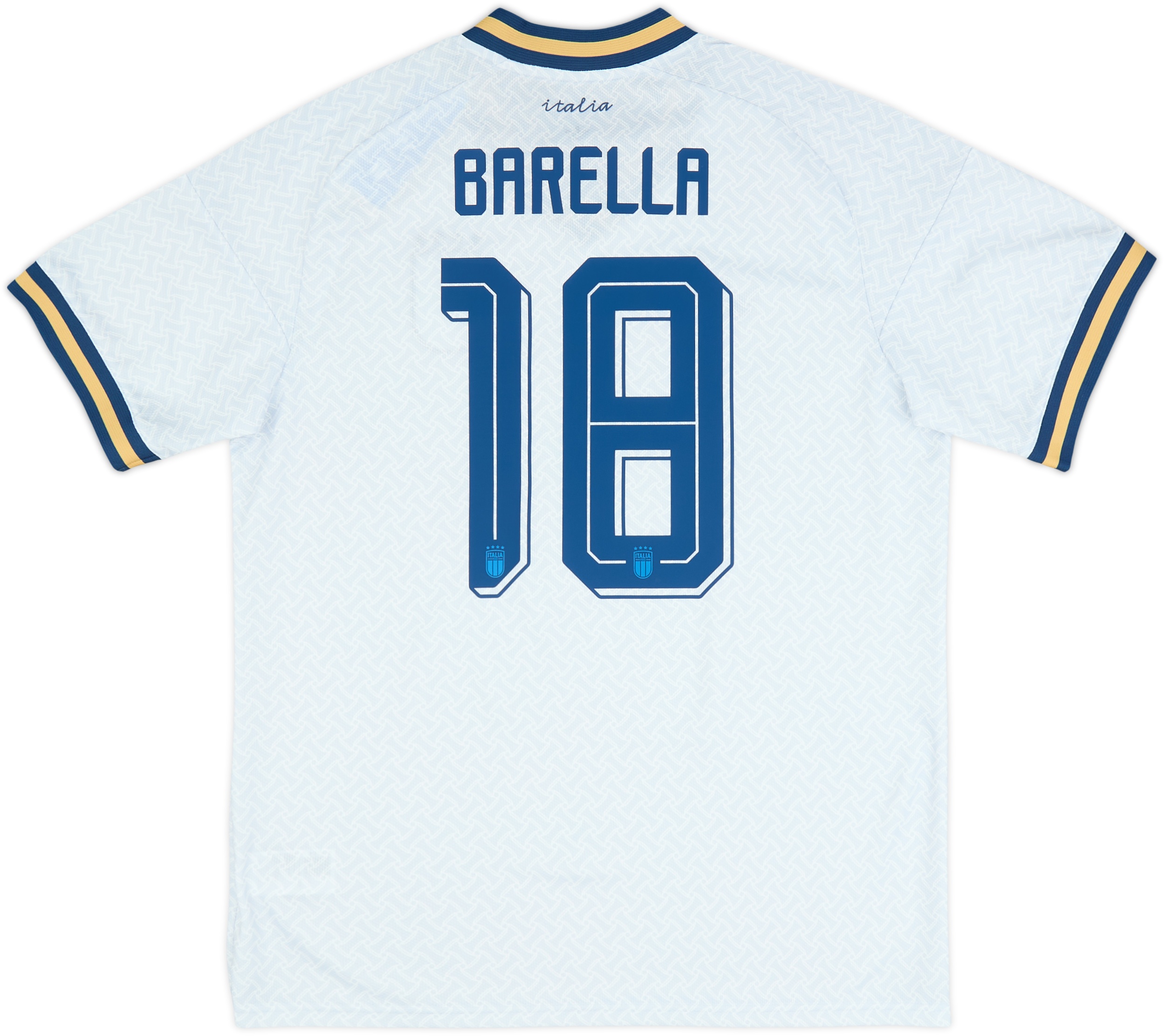 2026-27 Italy Away Shirt Barella #18