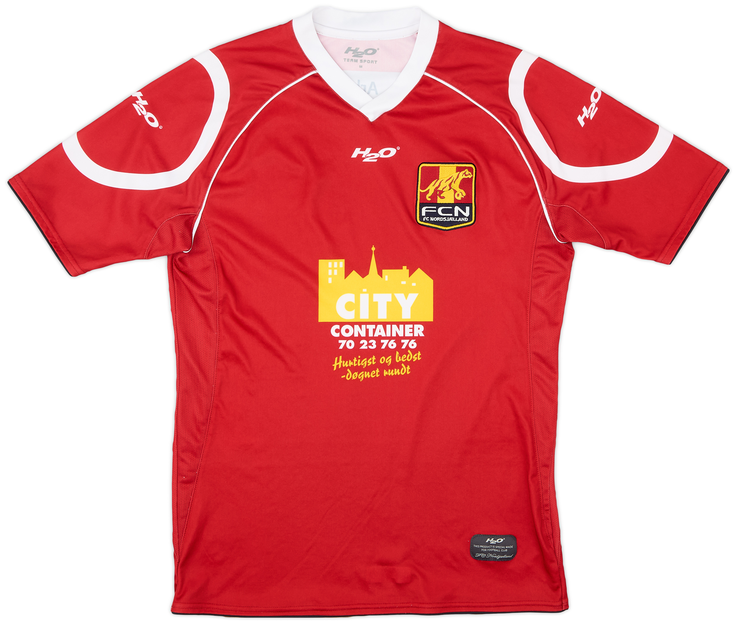Danemark T-Shirt Fan Cotton EURO 2020 - Rouge Manches Longues Enfant