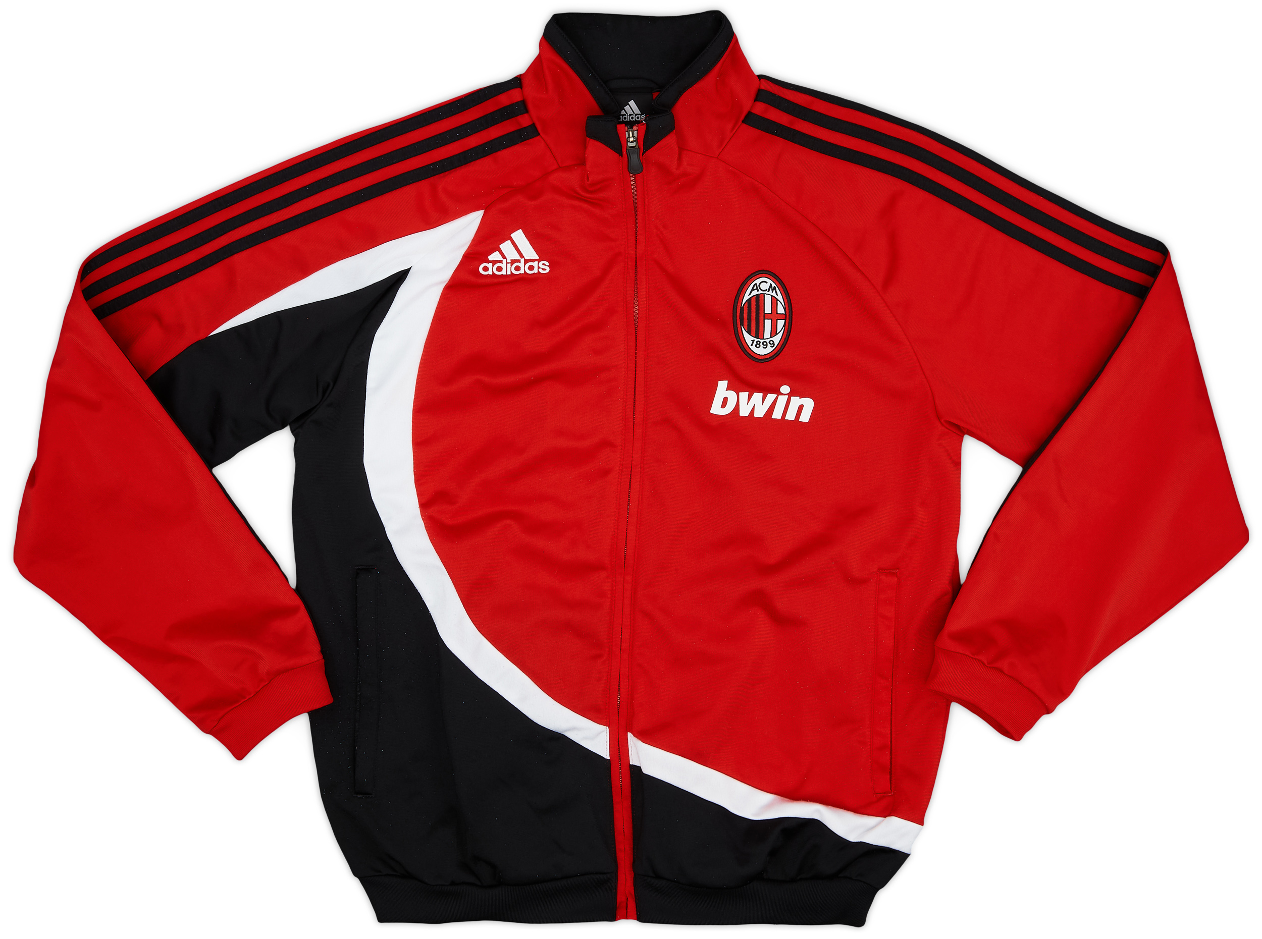 2024人気No.1の Milan AC 2007-08 adidas (M) - 8/10 - Jacket Track ウェア