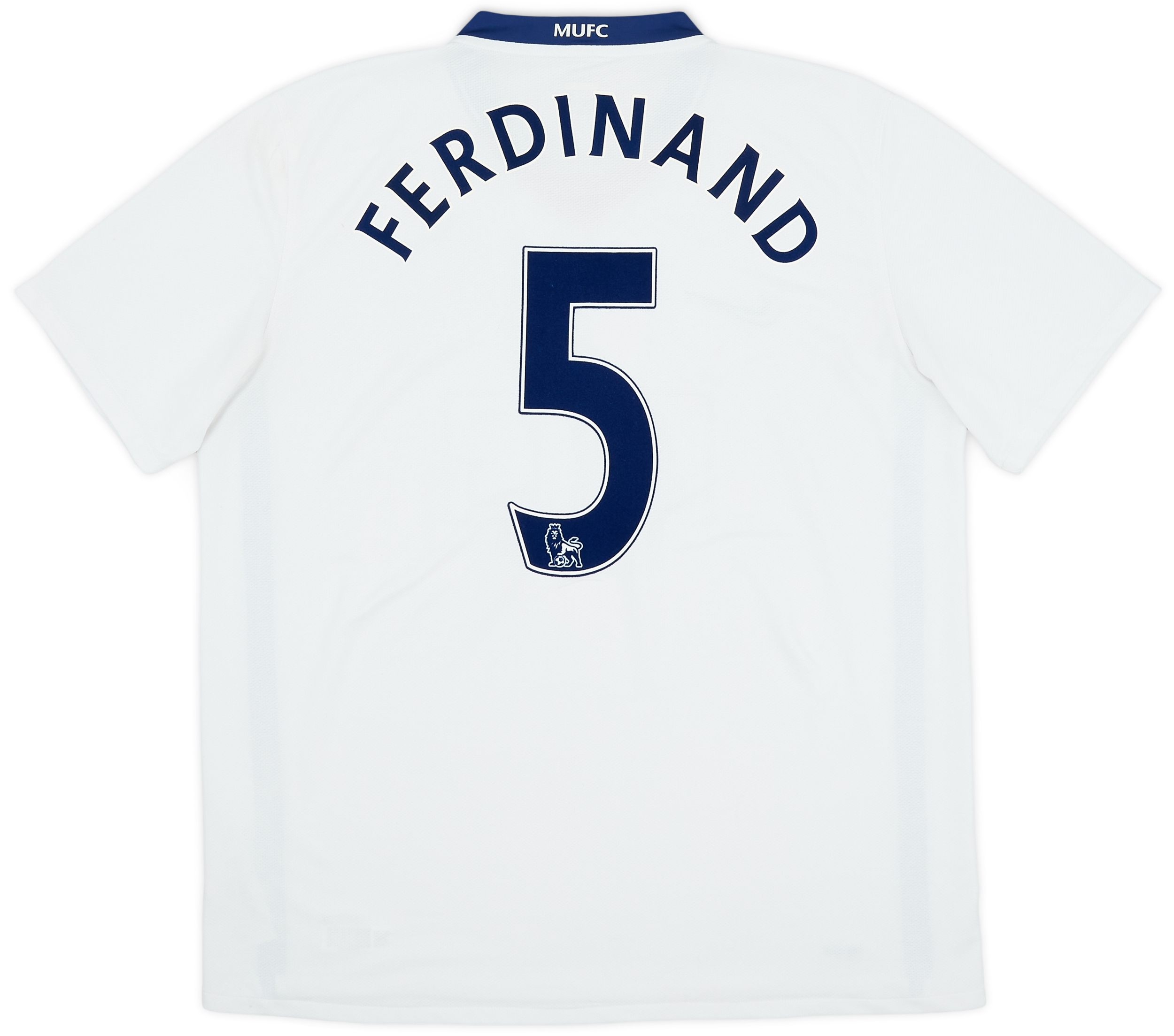 2008-10 Manchester United Away Shirt Ferdinand #5 - 9/10 - (XL)