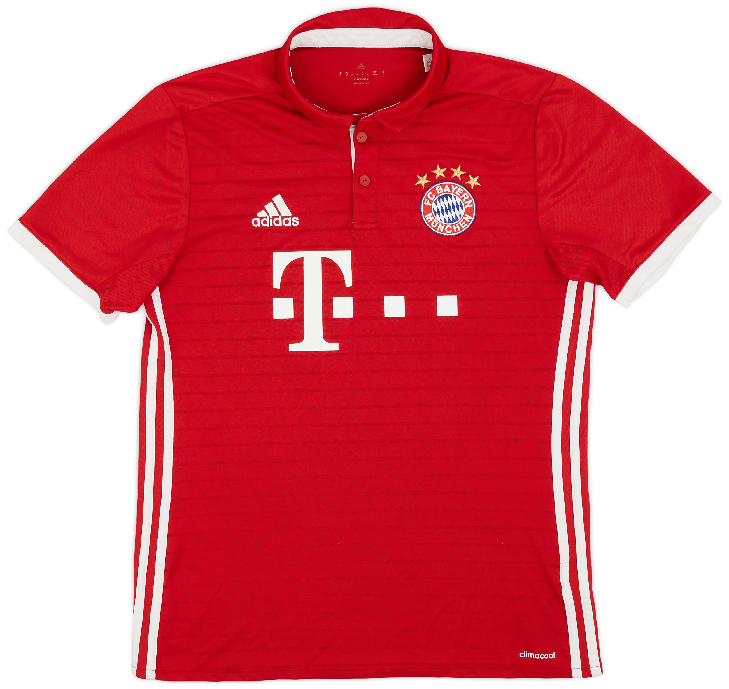 FC Bayern München プリントサイン入りボール 2016/17 FC Bayern Munchen Red/White Triangles Size 5 | Van der Meulen