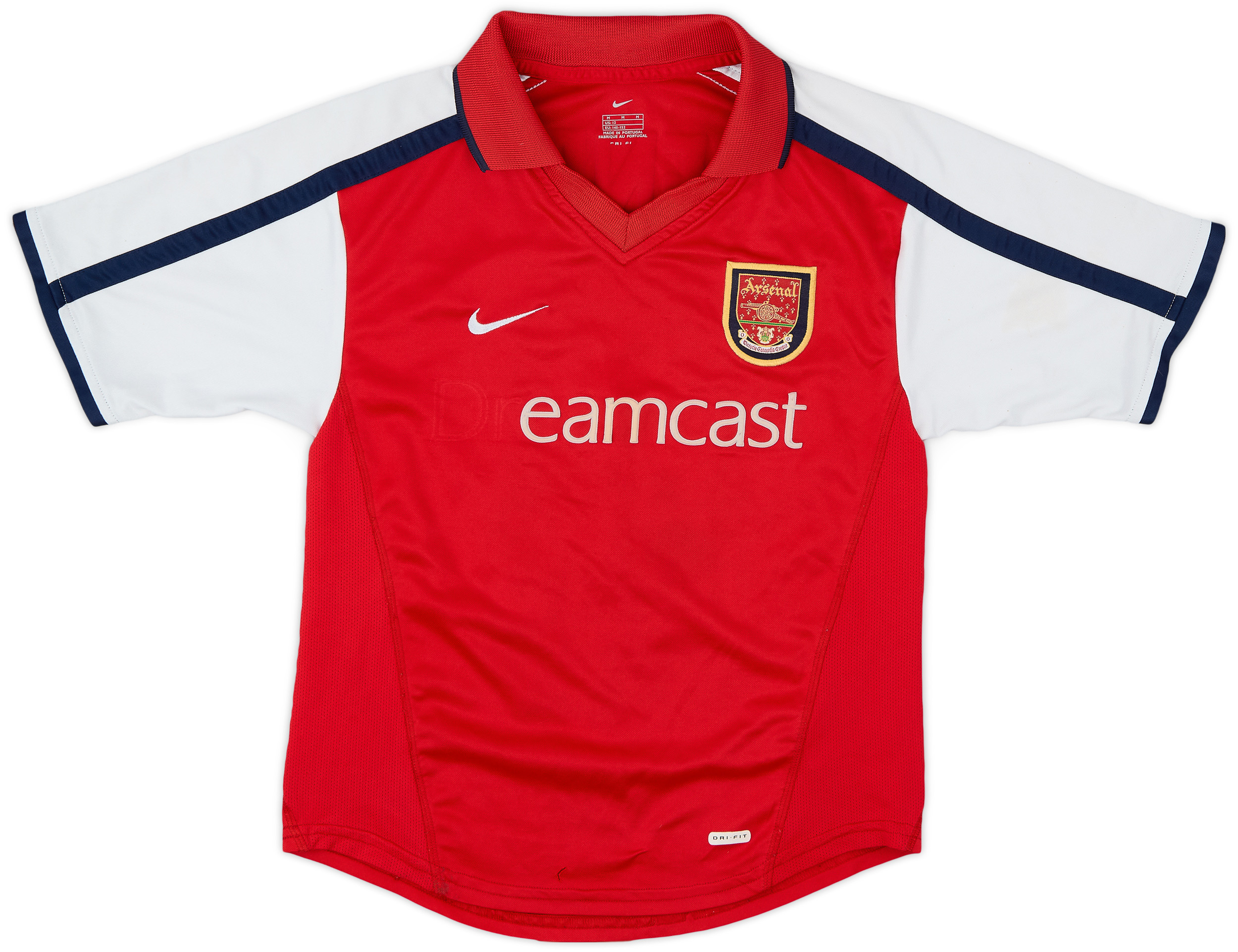 arsenal dreamcast jersey