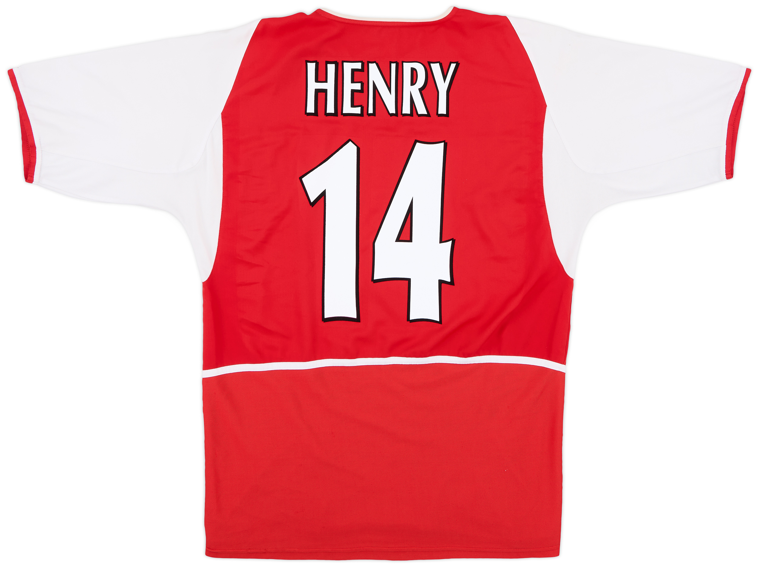 アーセナル 02-04 ホーム XL 2002-04 Arsenal Home Shirt Henry #14 - 4/10 - (XL.Boys)