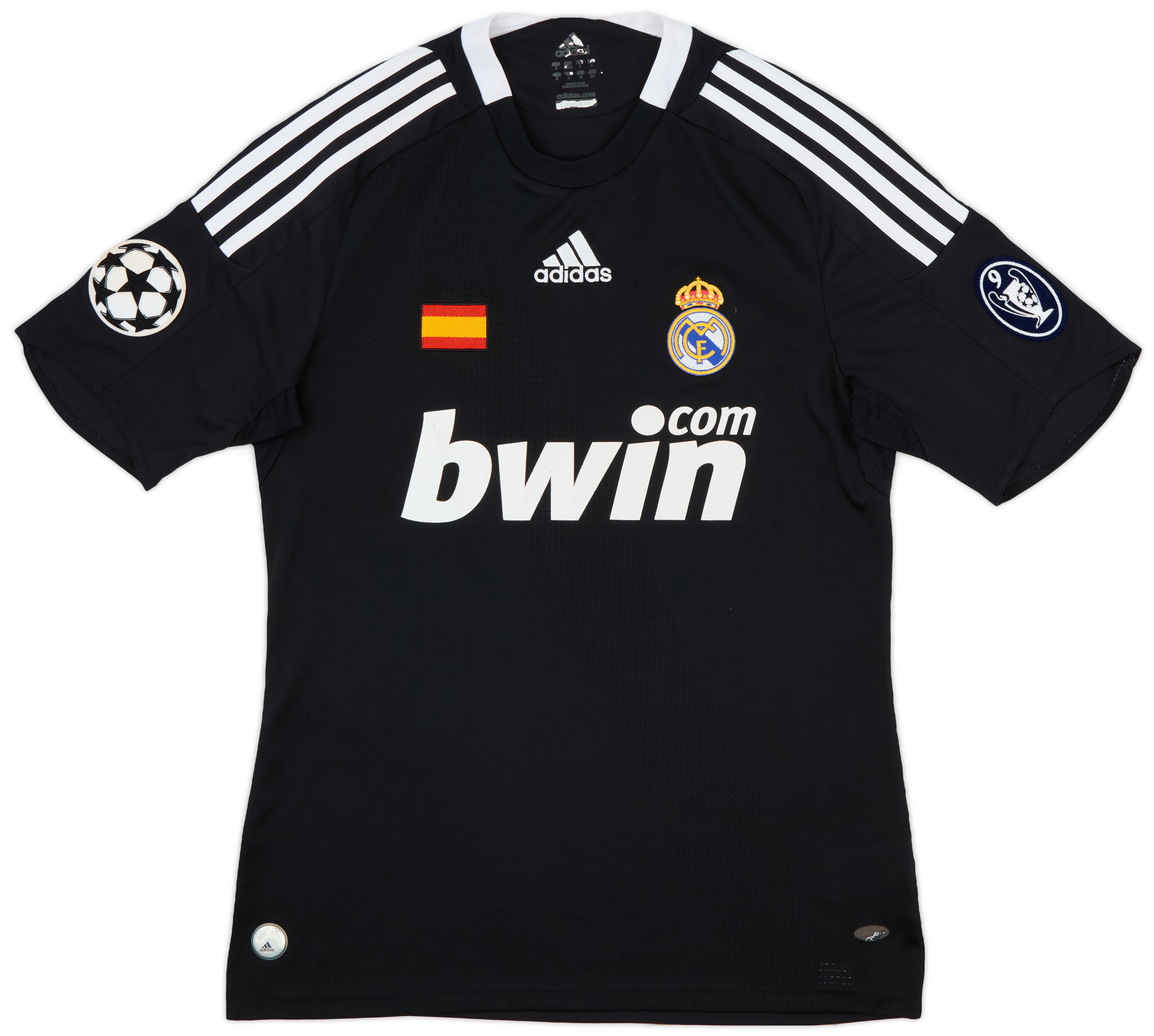 Real Madrid 2007 2008 Authentic Adidas Home Football Soccer