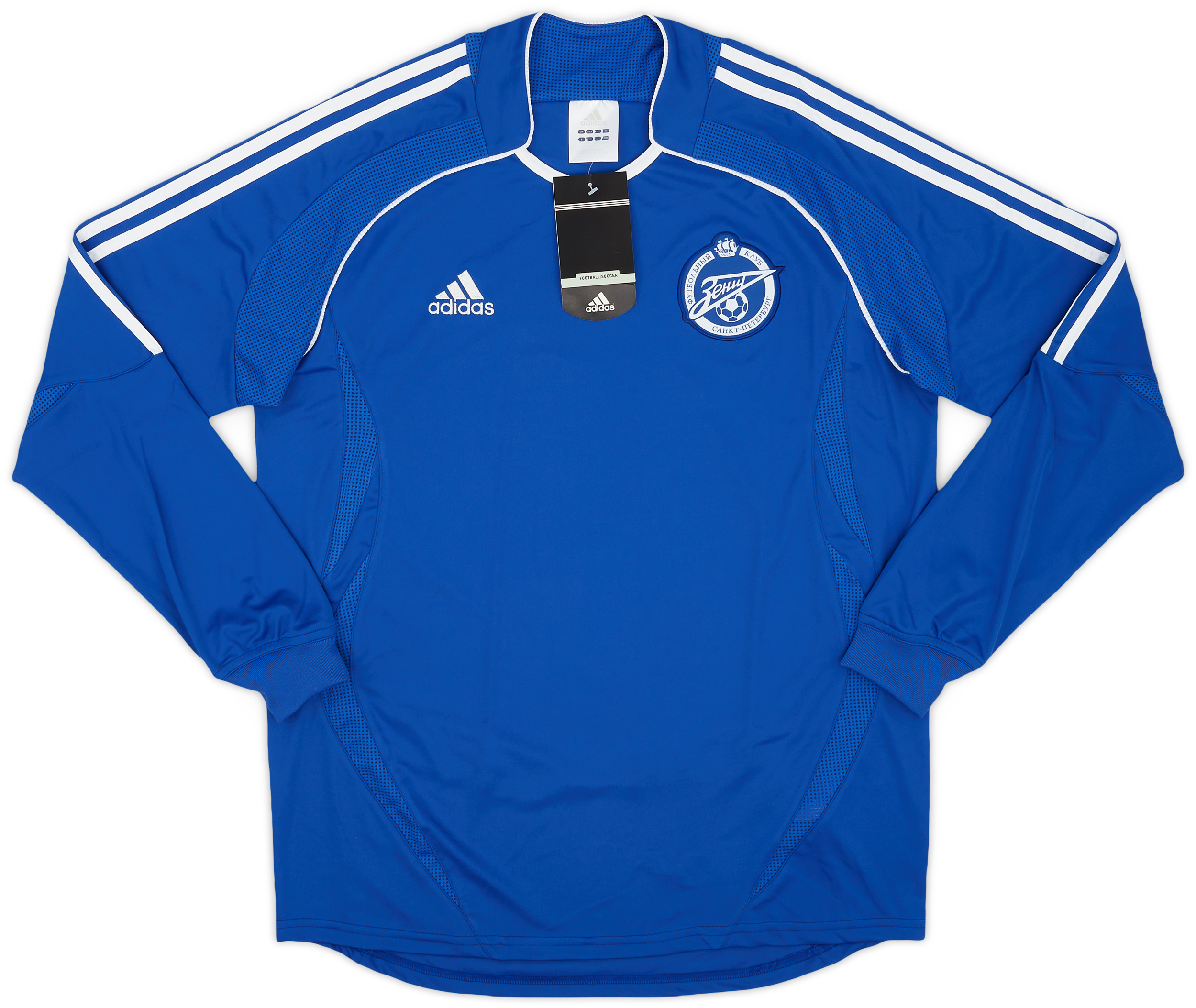 2007-08 Zenit St. Petersburg Home L/S Shirt (L)
