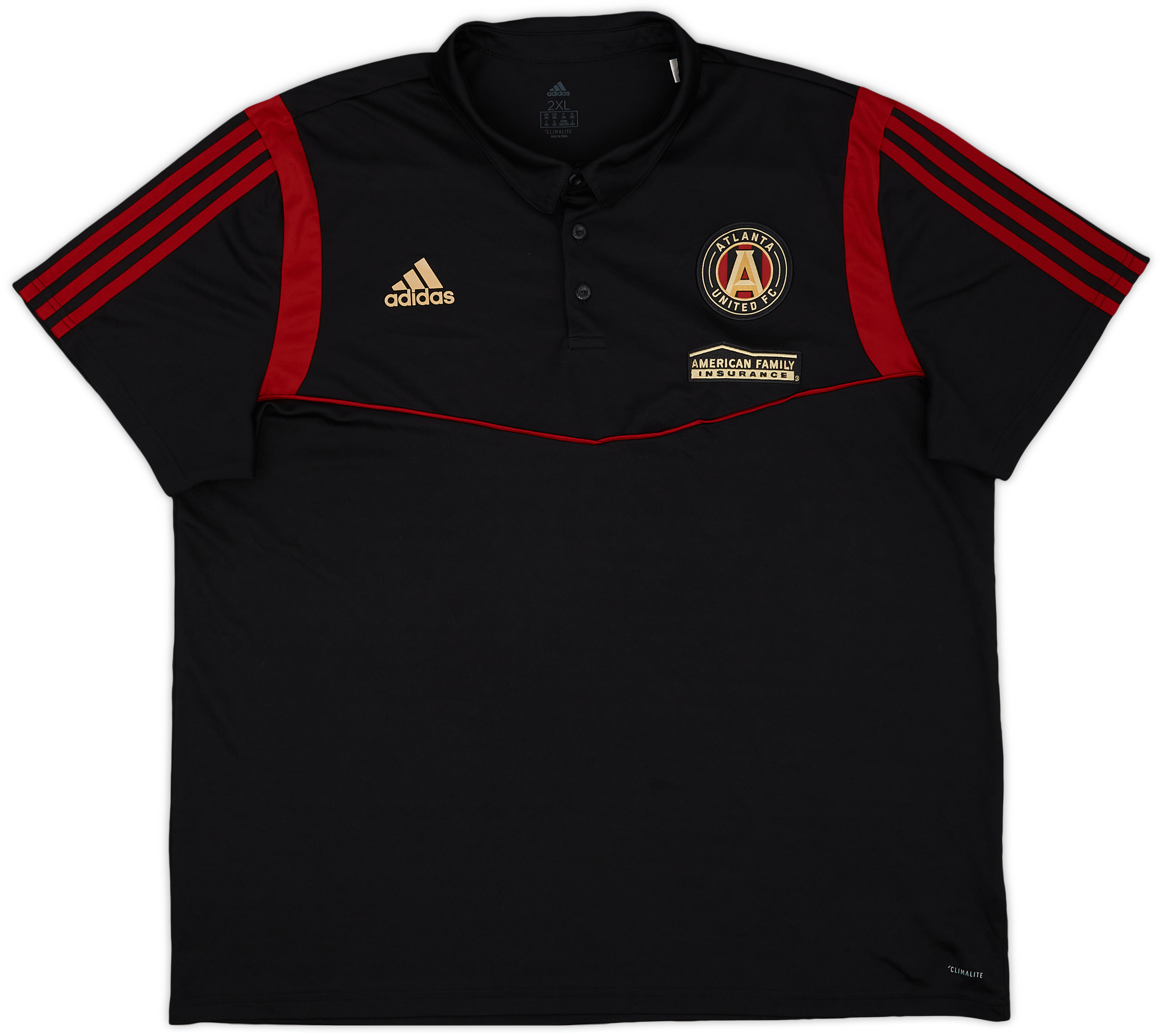 2019-20 Atlanta United adidas Polo Shirt - 8/10 - (XXL)