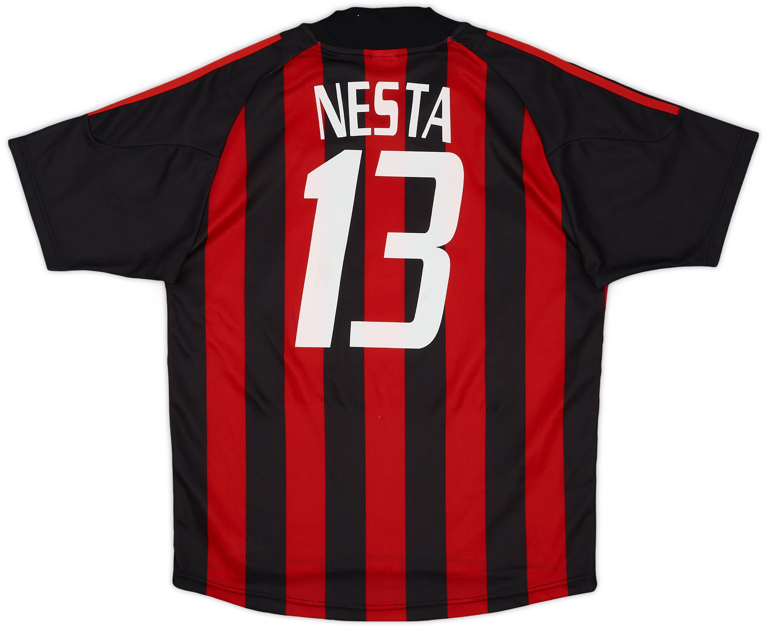 90s AC Milan NESTA soccerユニフォームゲームシャツ　S 7c6cc3a23822772ea72913eb4269d7