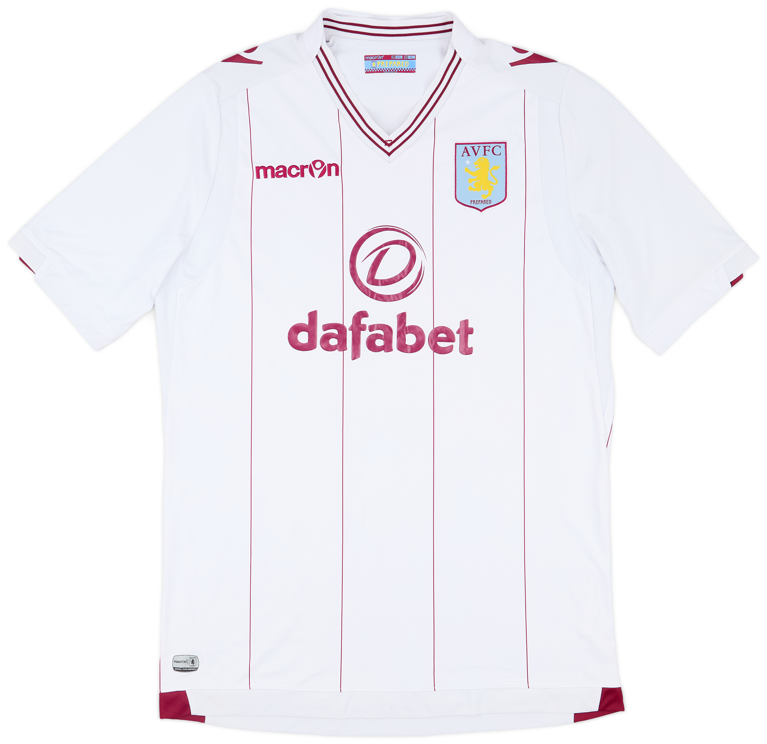 2014-15 Aston Villa Away Shirt - 8/10 - (XL)
