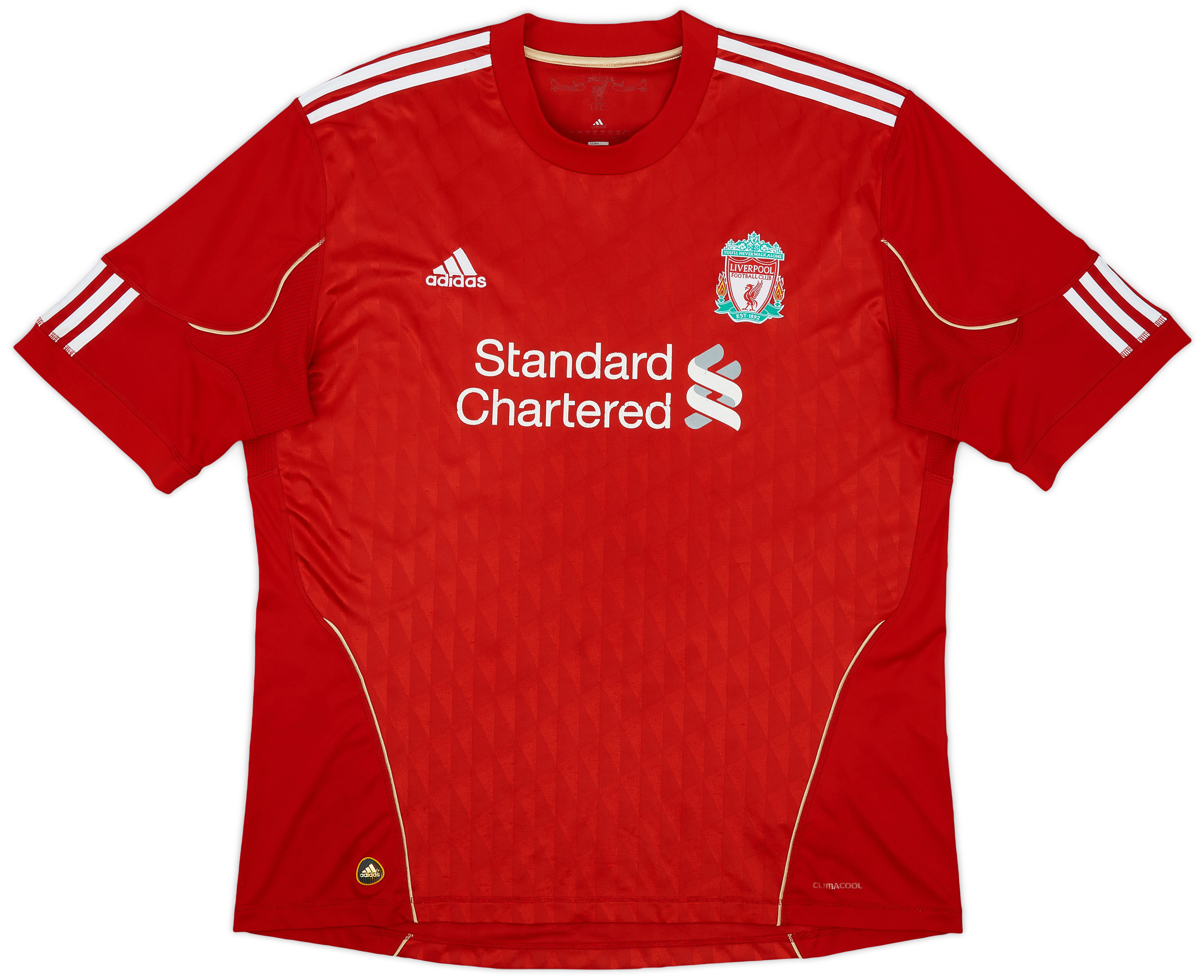 ウェア 09-10 Liverpool AWAY No.9 TORRES 2009-10 Liverpool Away Shirt Torres #9 - 7/10 - (L)