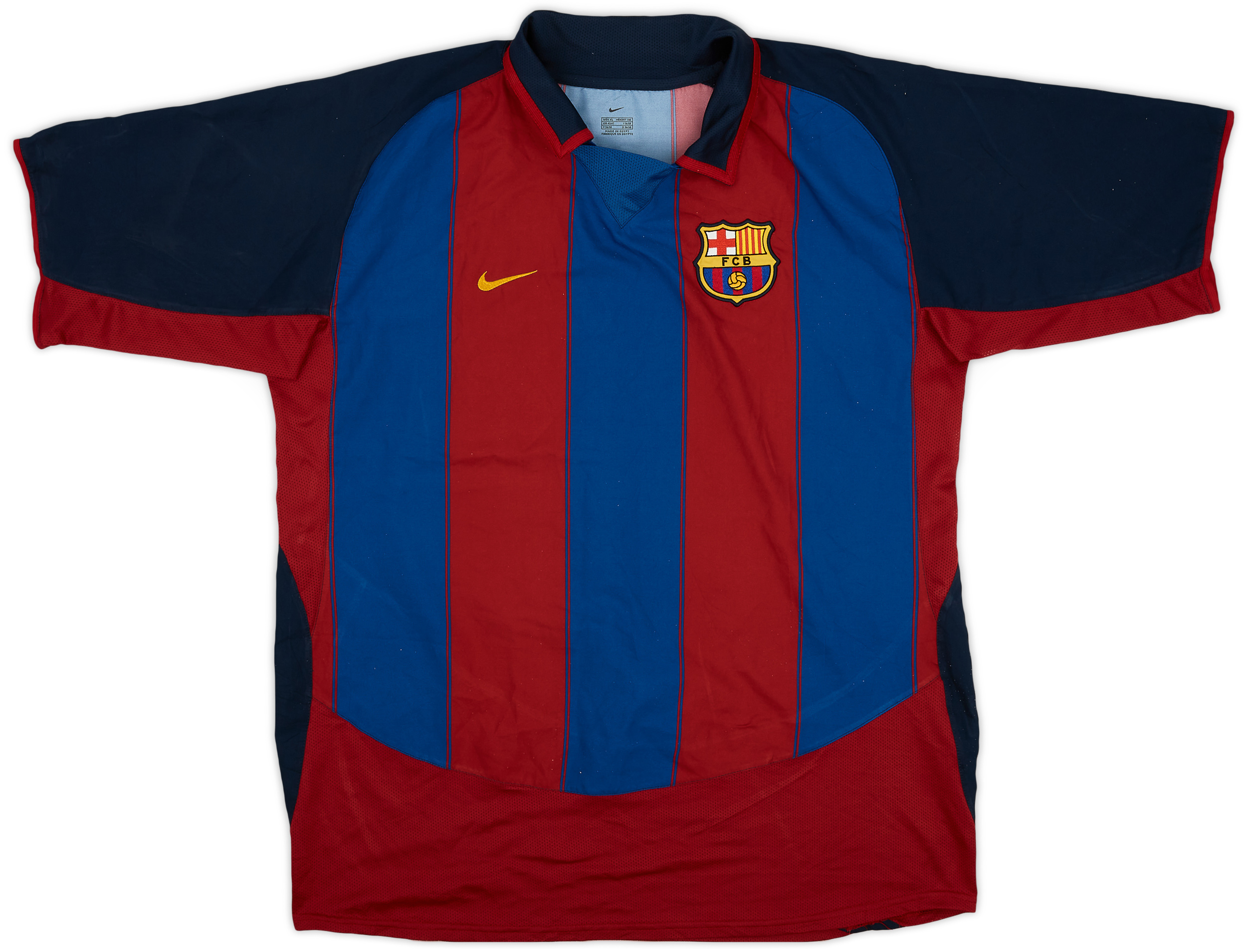 専門ショップ 2003-04 (XL) - 7/10 - #10 Ronaldinho Shirt Home Barcelona ウェア