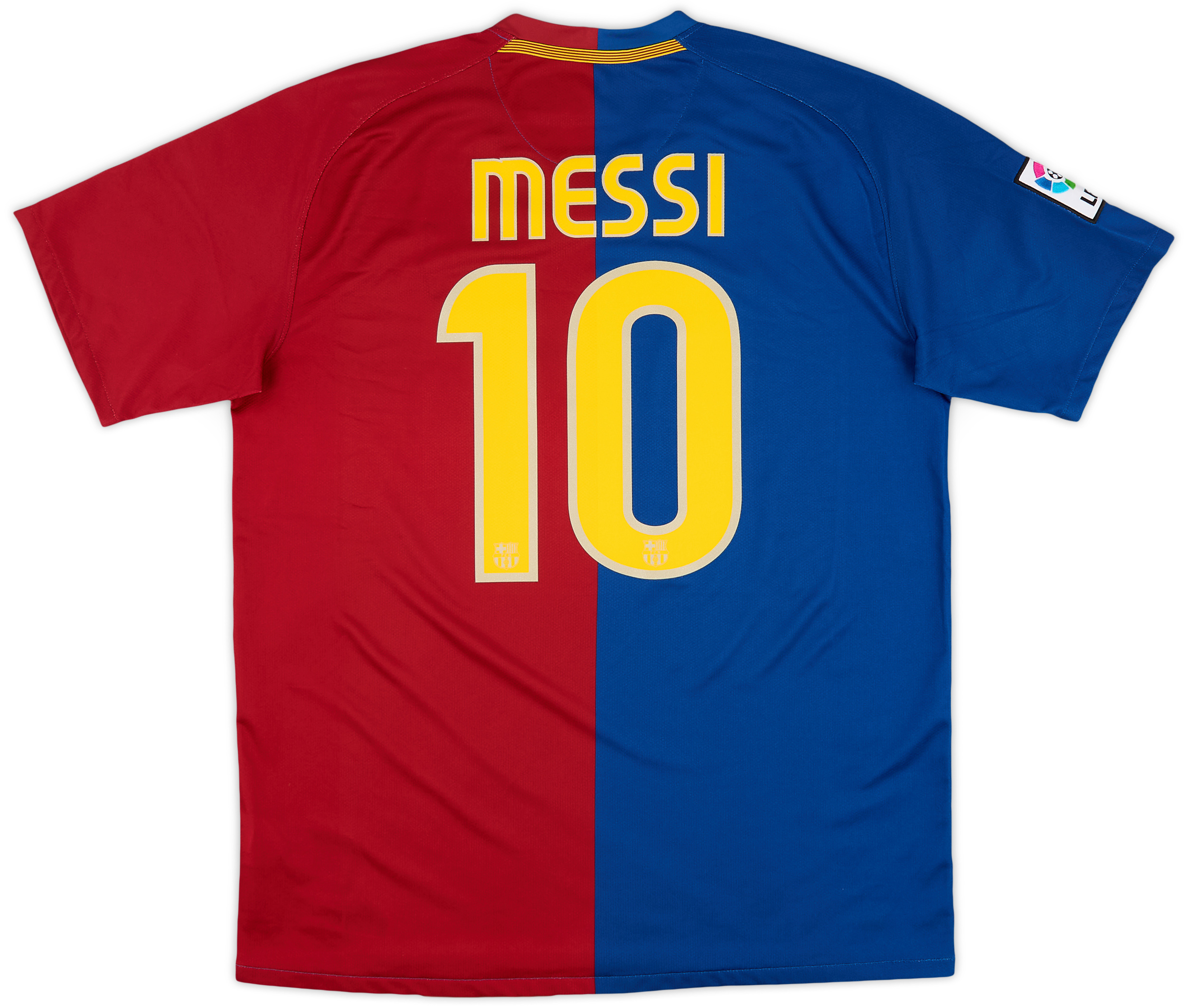 FC Barcelona Messi 10番シャツ FC Barcelona Messi Number 10 Official Adult Soccer Signature
