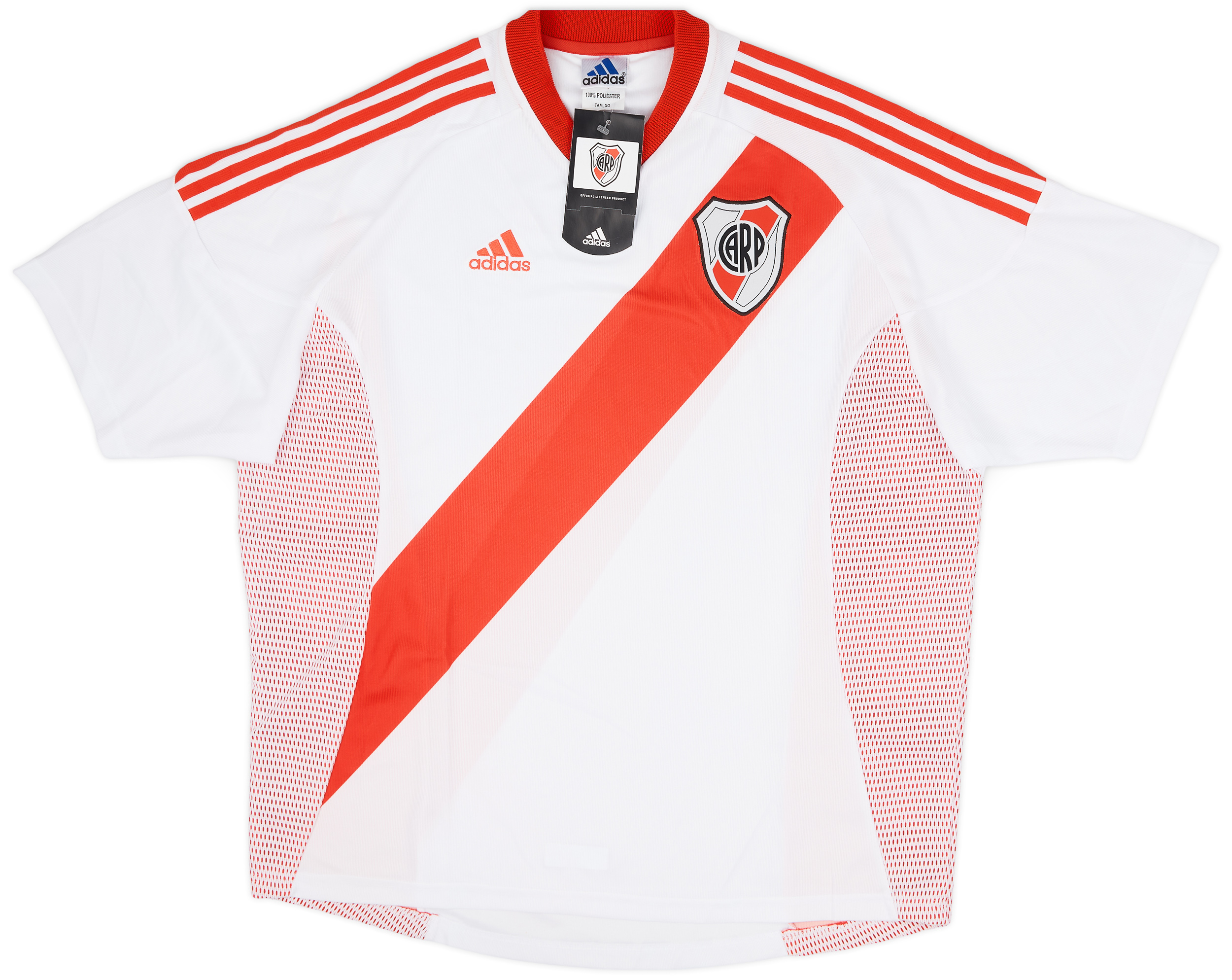2002-03 River Plate Home Shirt (XL)