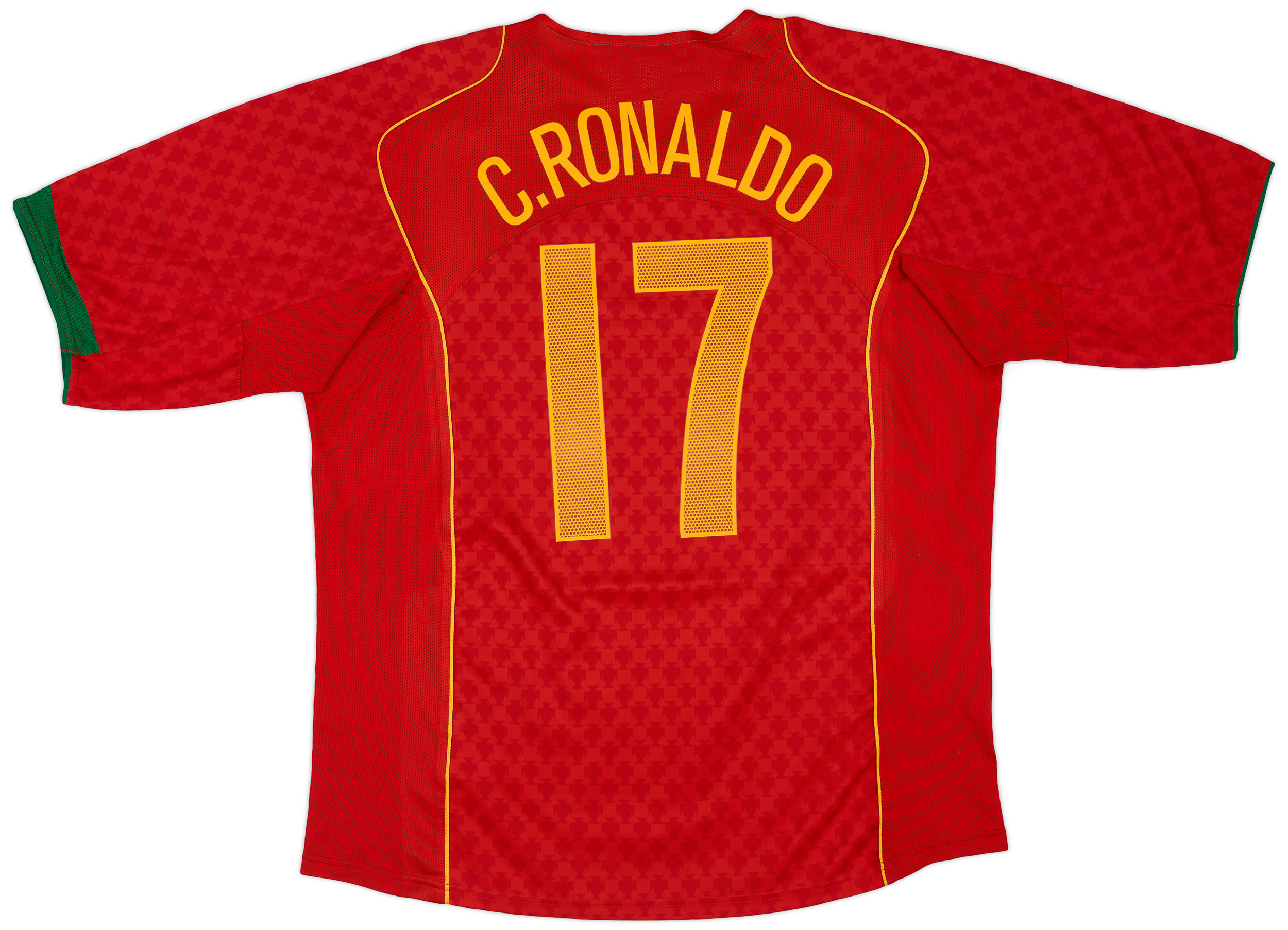 2004-06 Portugal Home Shirt C.Ronaldo #17 - 8/10 - (XL) 2004-06 Portugal Home Shirt C.Ronaldo #17 - 8/10 - (XL)
