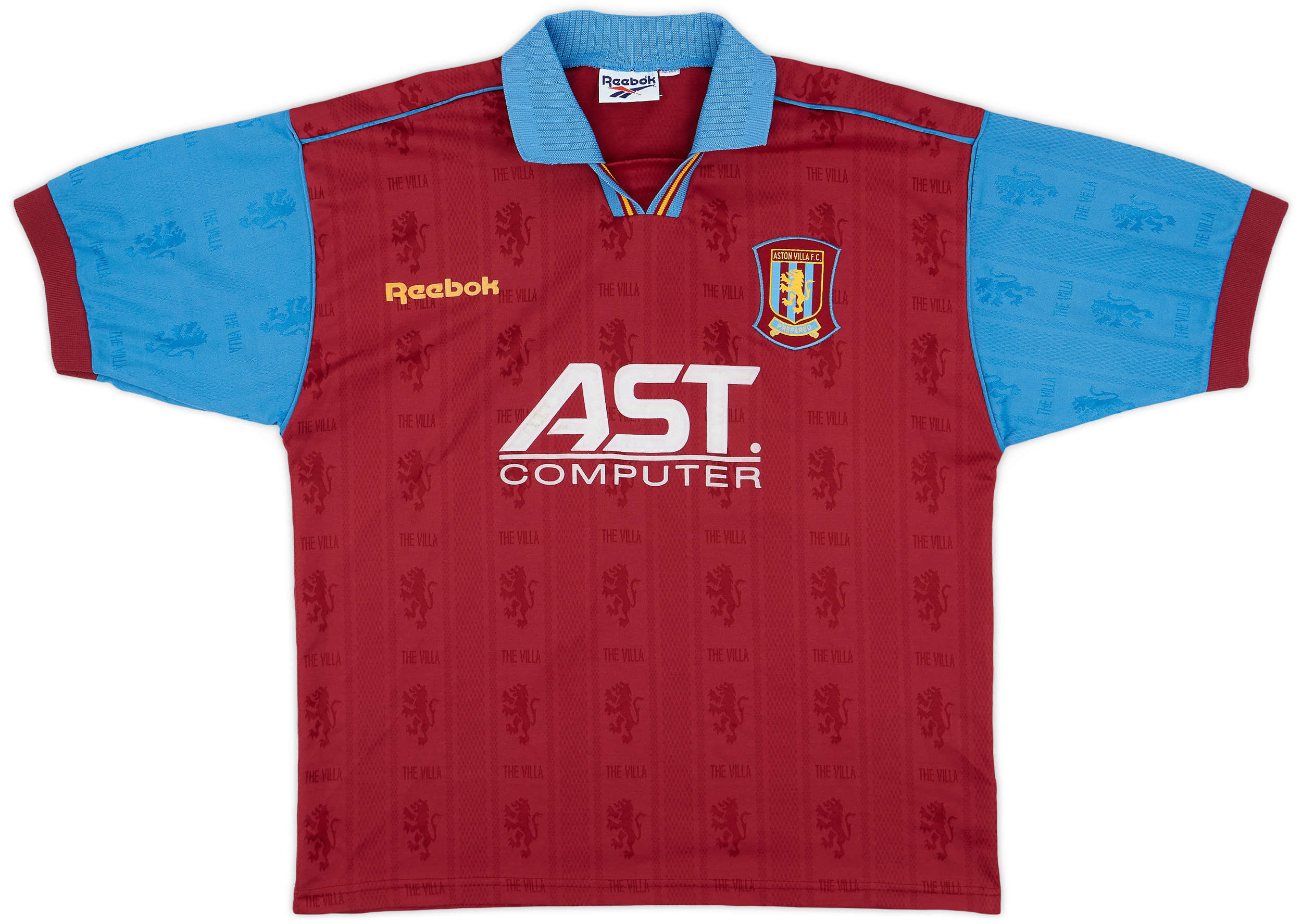 1995-97 Aston Villa Home Shirt - 9/10 - (L)