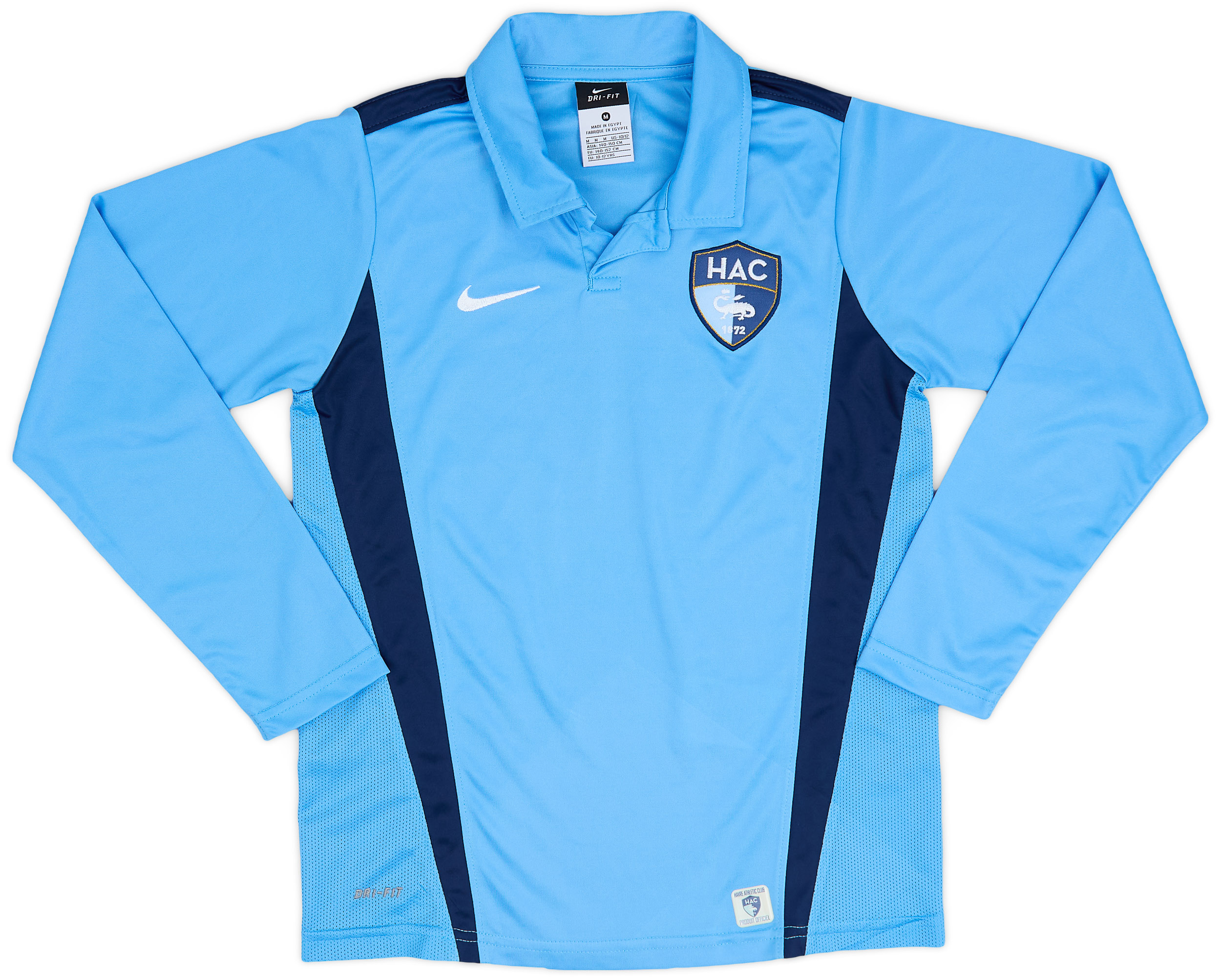 2012-13 Le Havre Home L/S Shirt - 9/10 - (M.Boys)